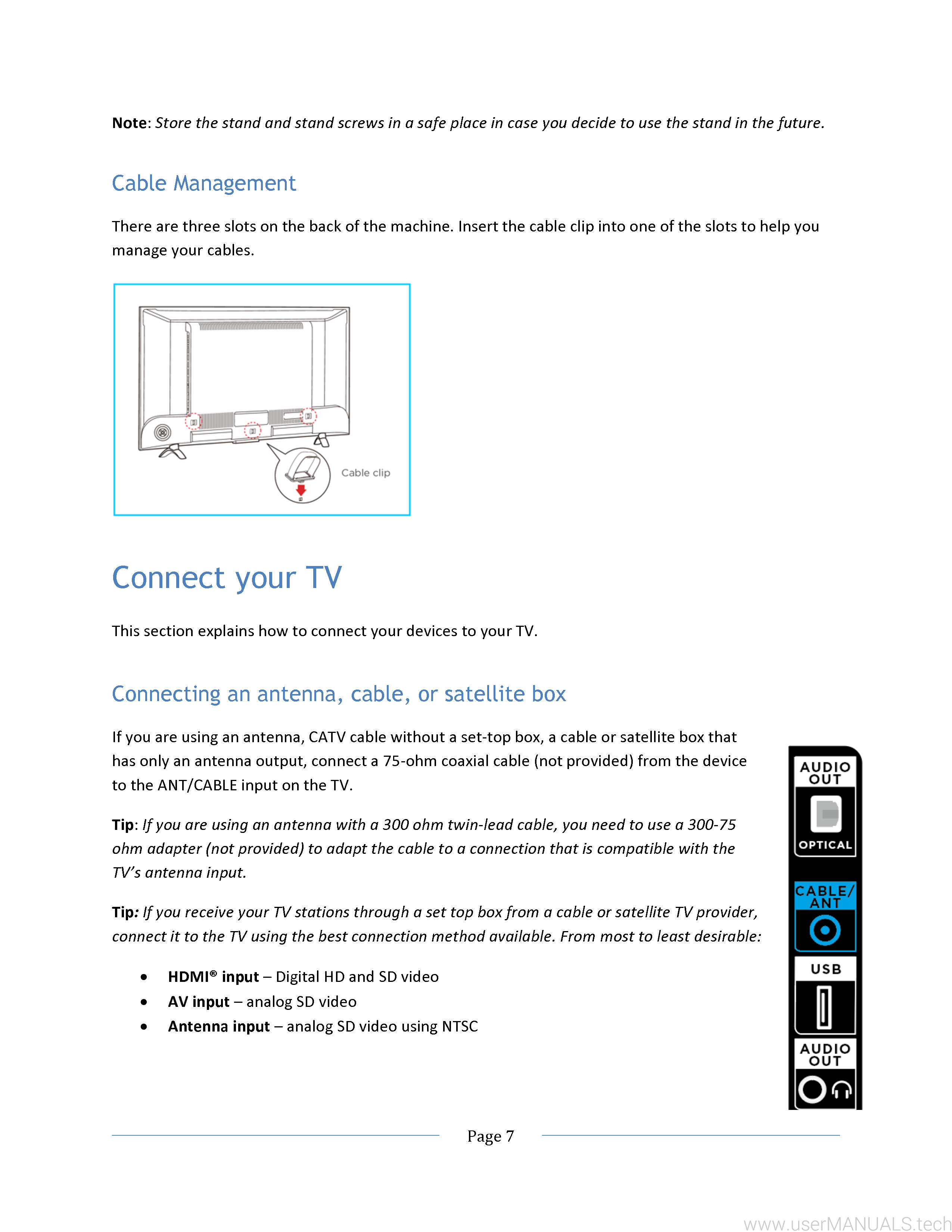 Roku TCL TV S305 User Manual, Page 2