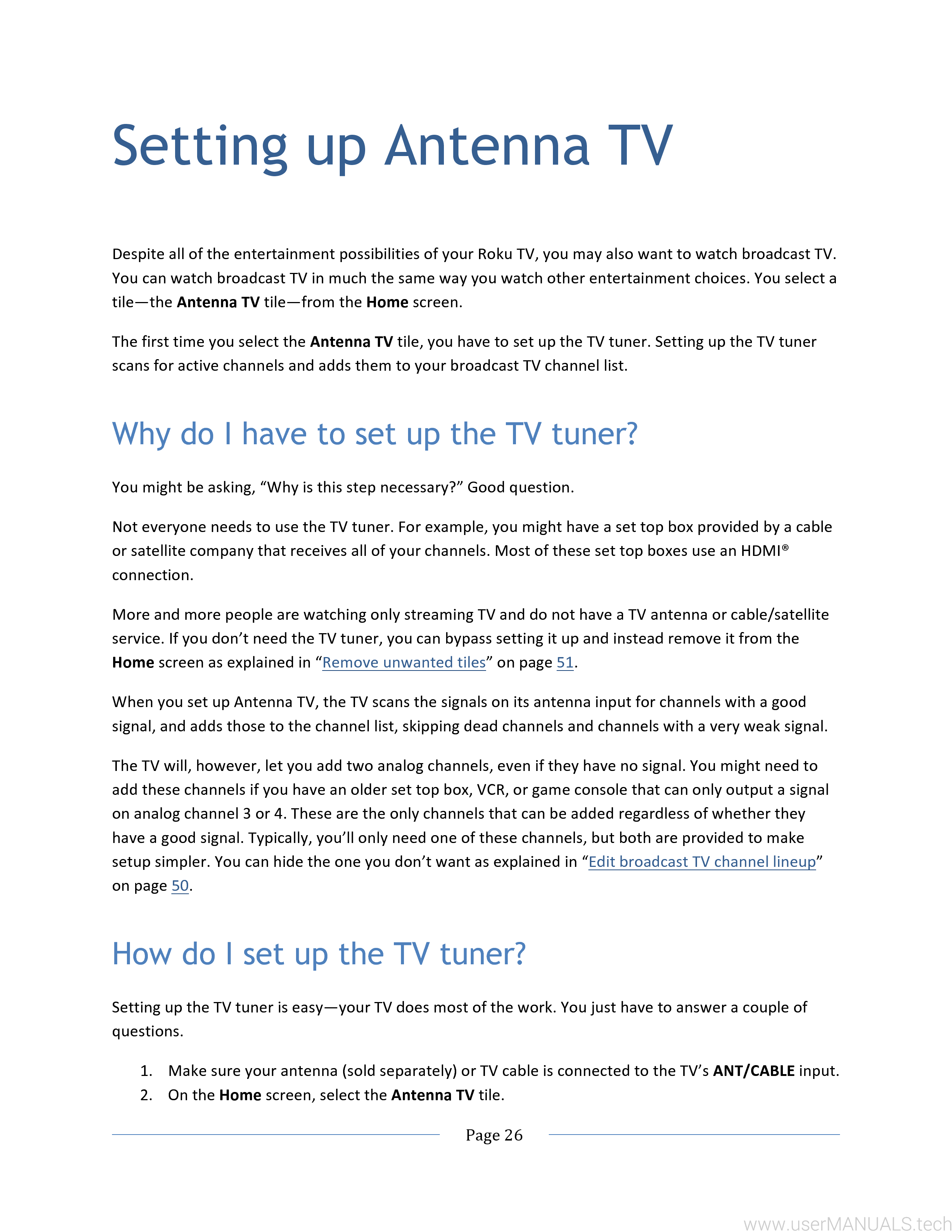 Roku TCL TV S305 User Manual, Page 4