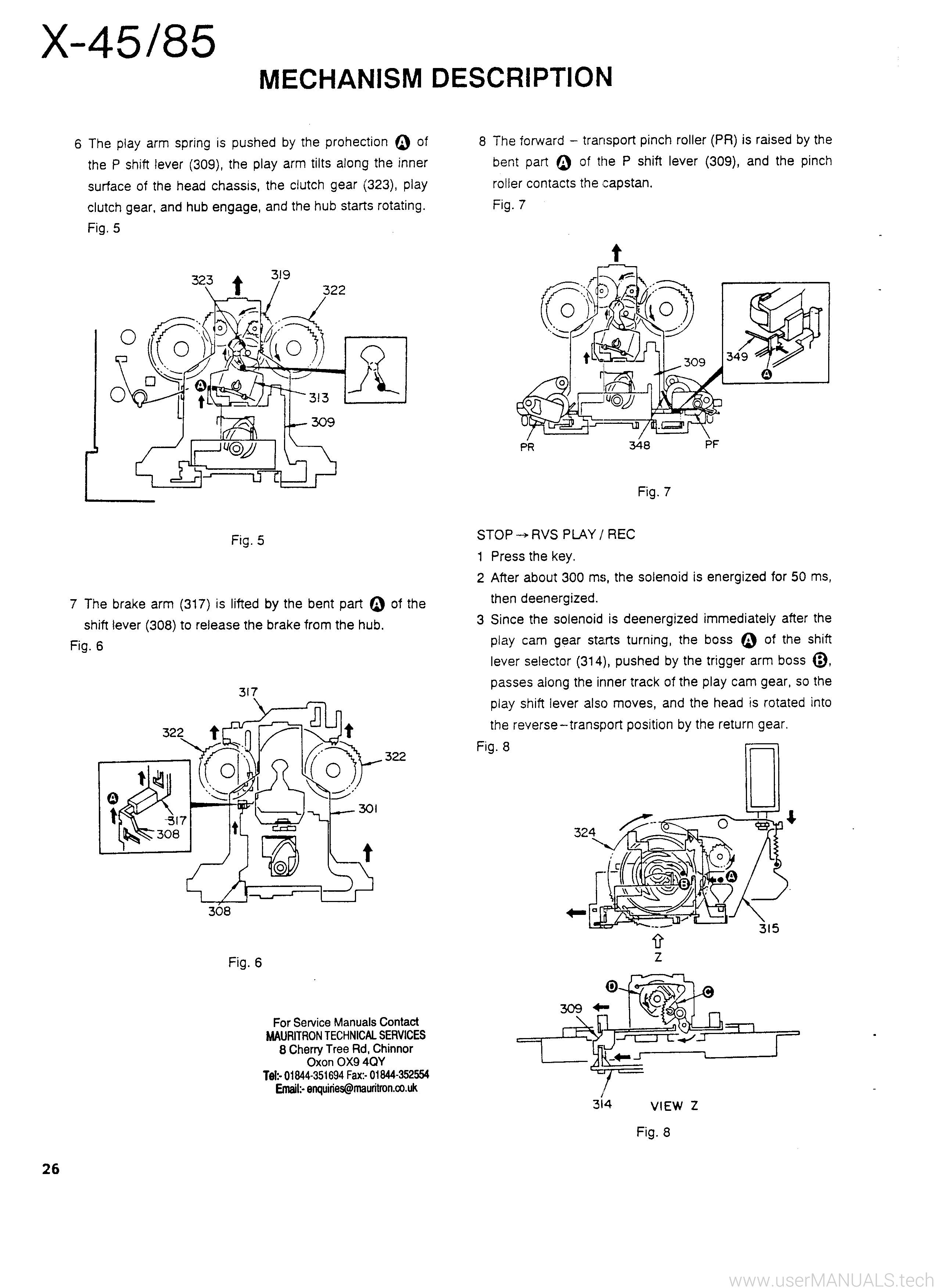 Kenwood X-45 Service Manual, Page: 3