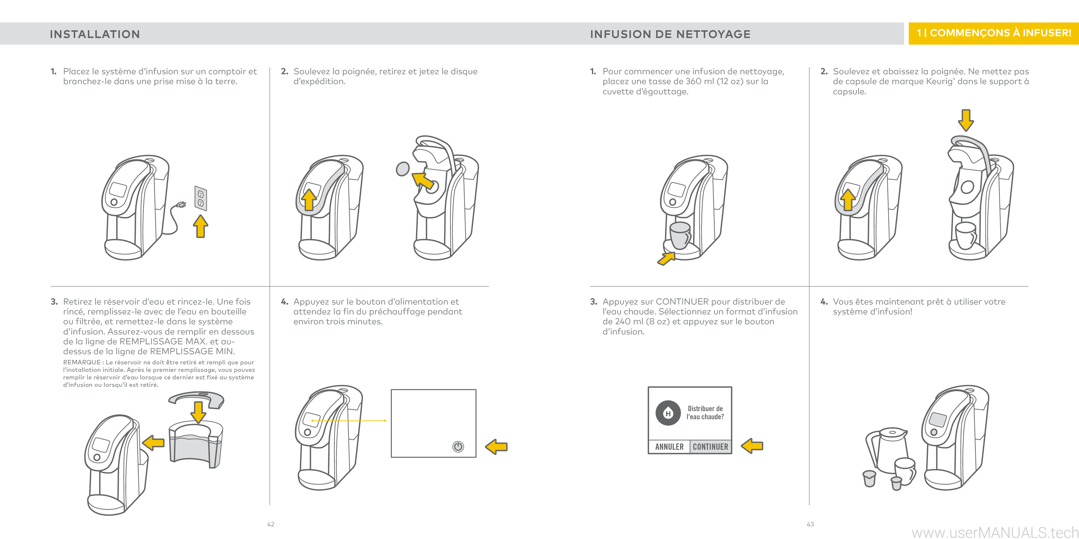 Keurig 20 K250 Owners Manual, Page: 3