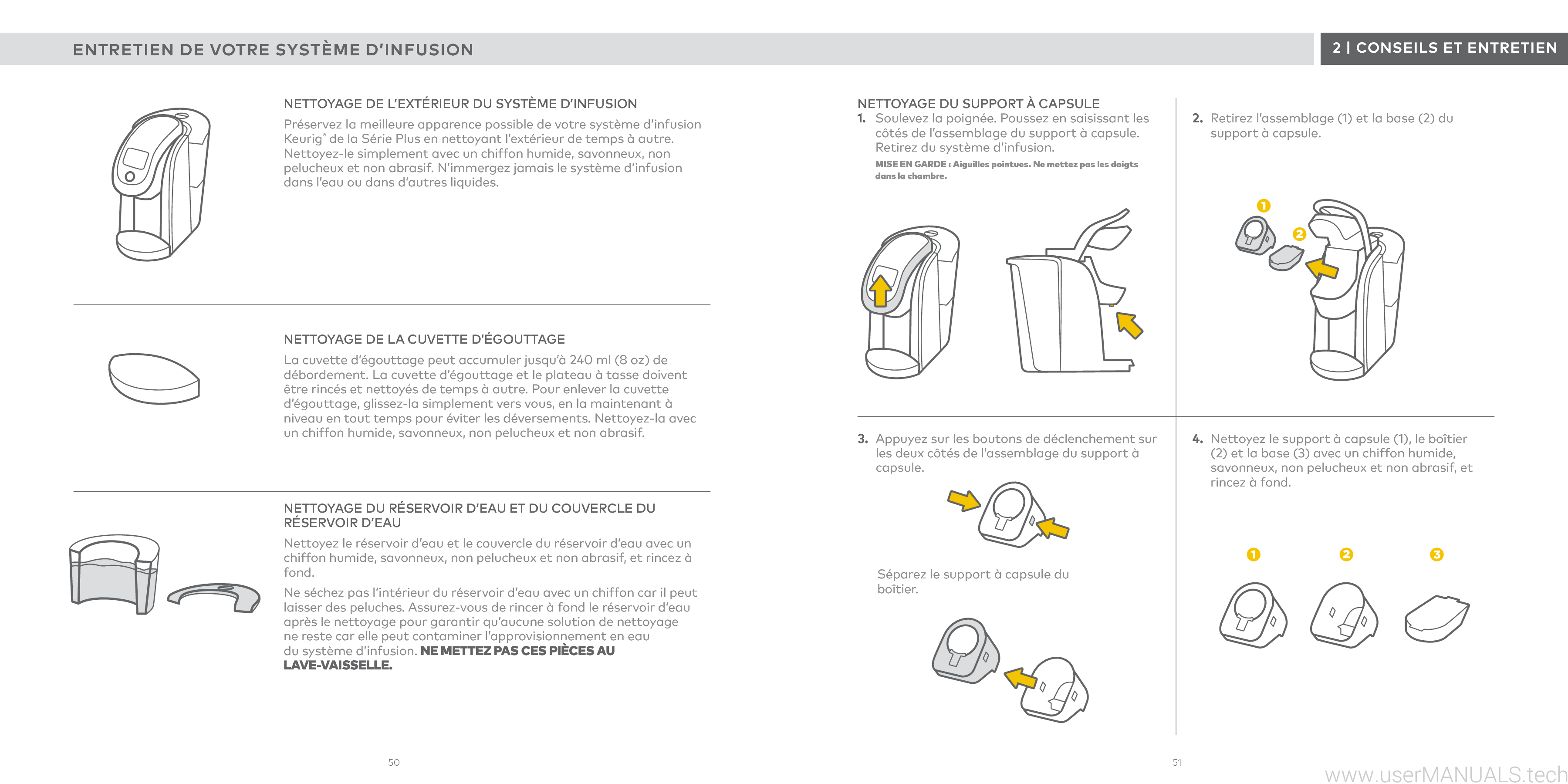 Keurig 20 K250 Owners Manual, Page: 3