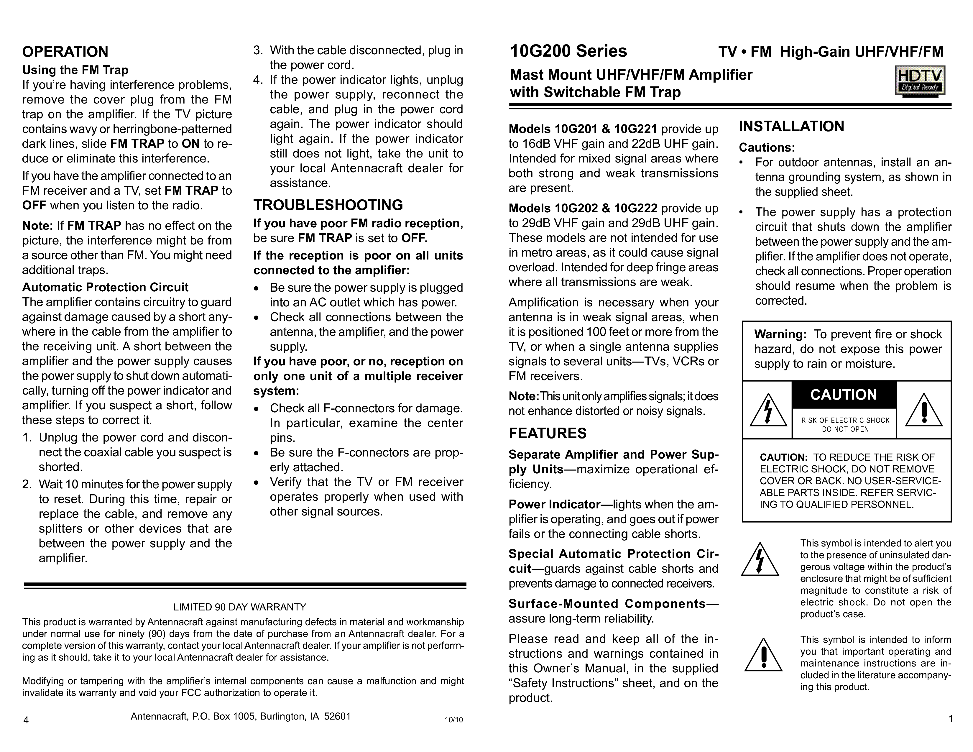 Portta N3et40e Antenna User Manual