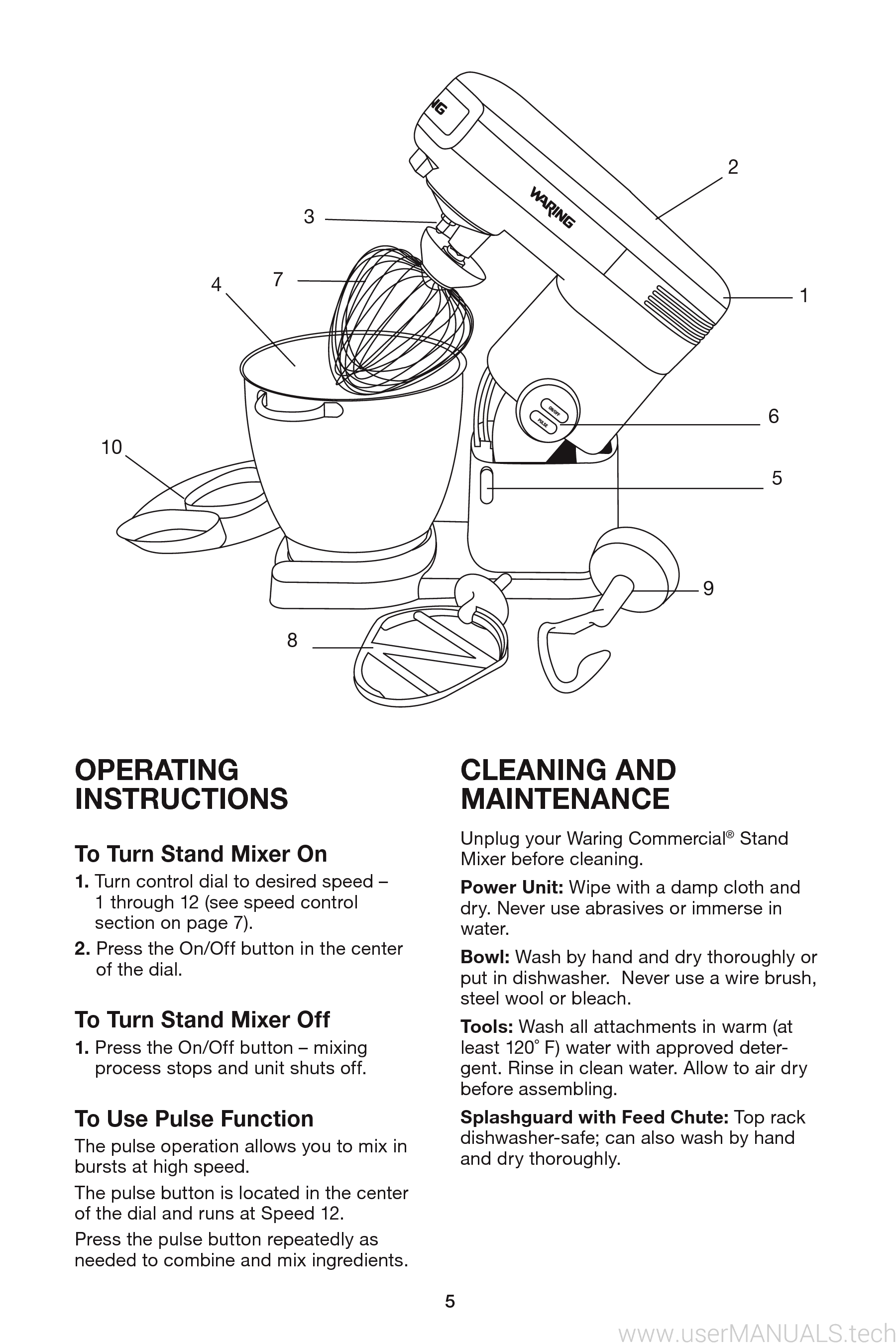 KitchenAid 7 Quart Manual