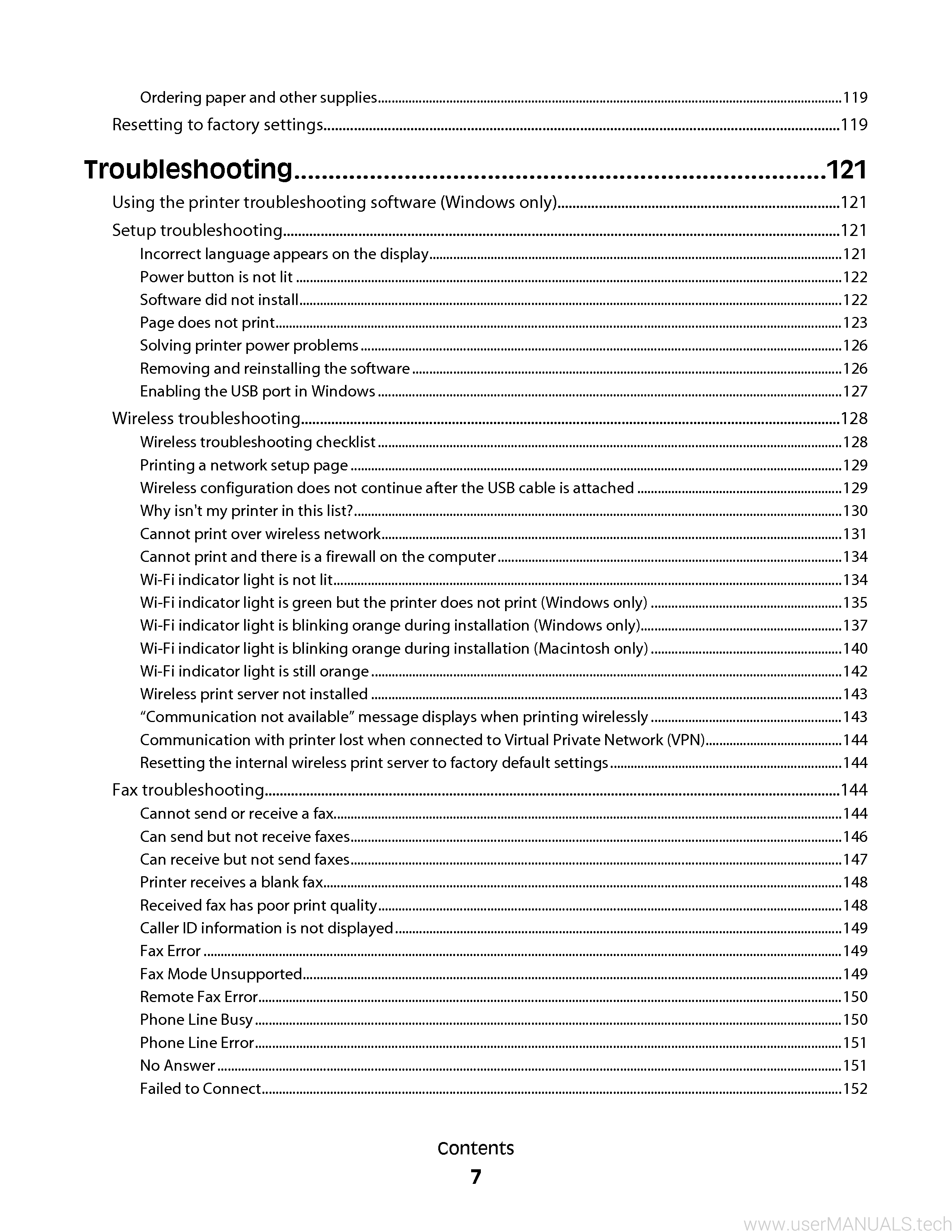 Lexmark X5650 User Manual