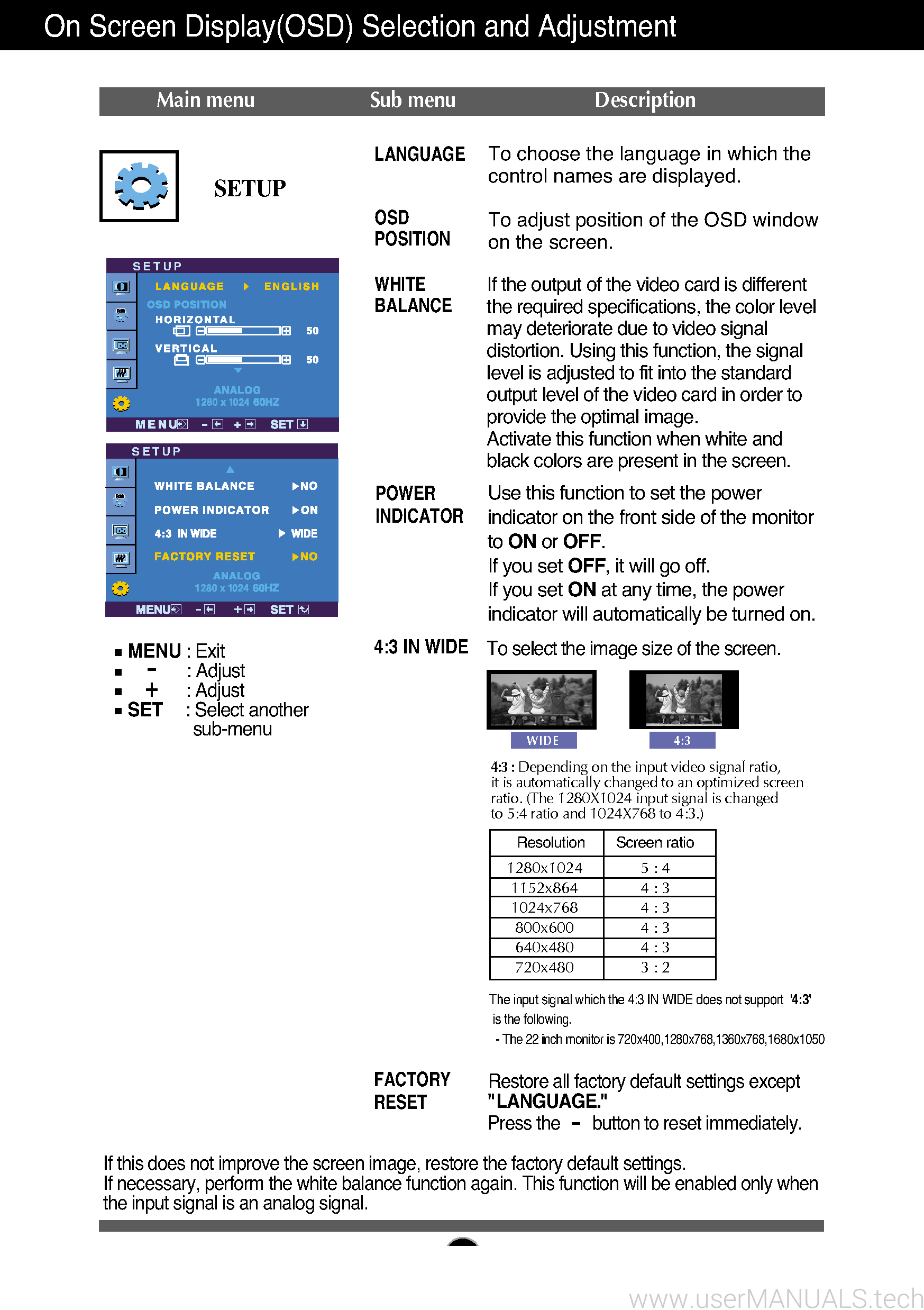 LG Flatron L226wt Users Guide, Page: 2