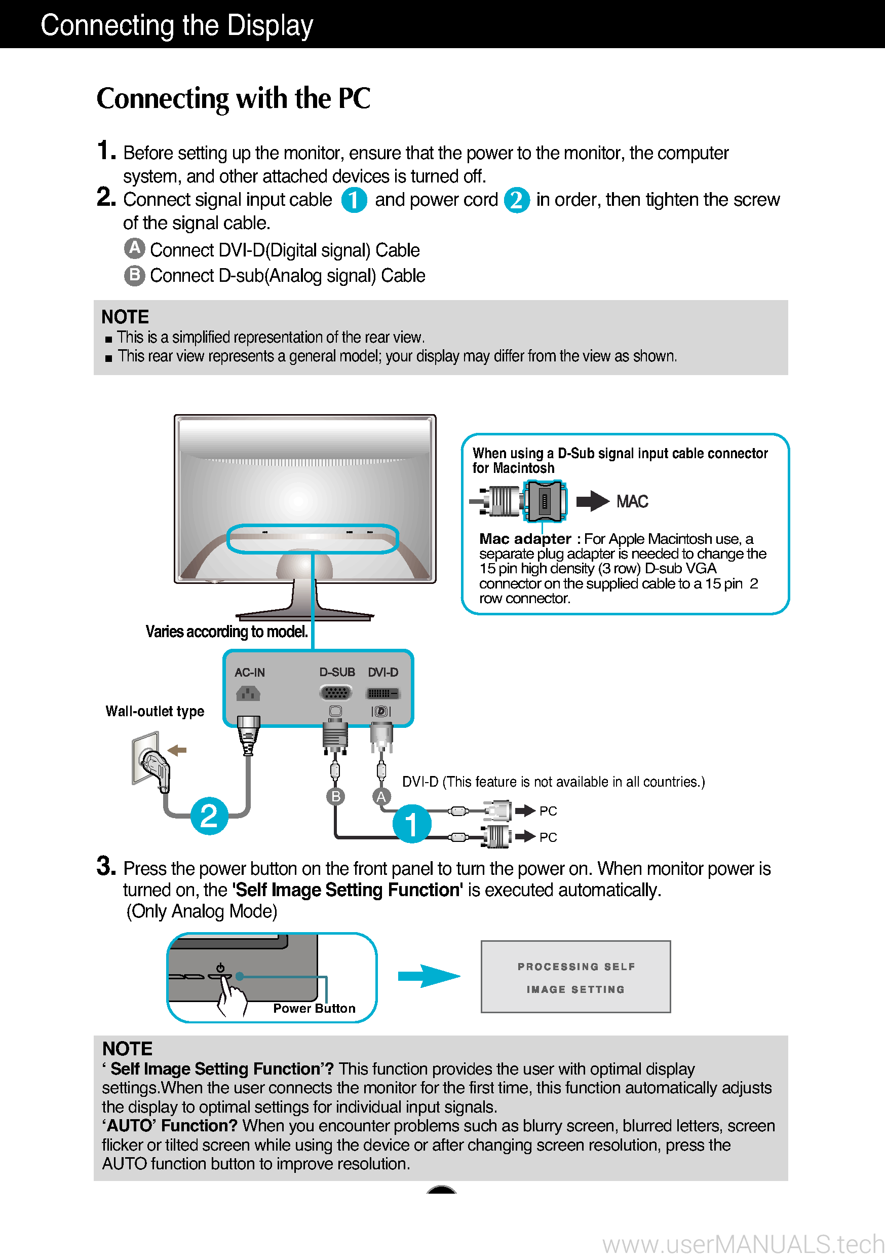 LG Flatron W2240s Users Guide