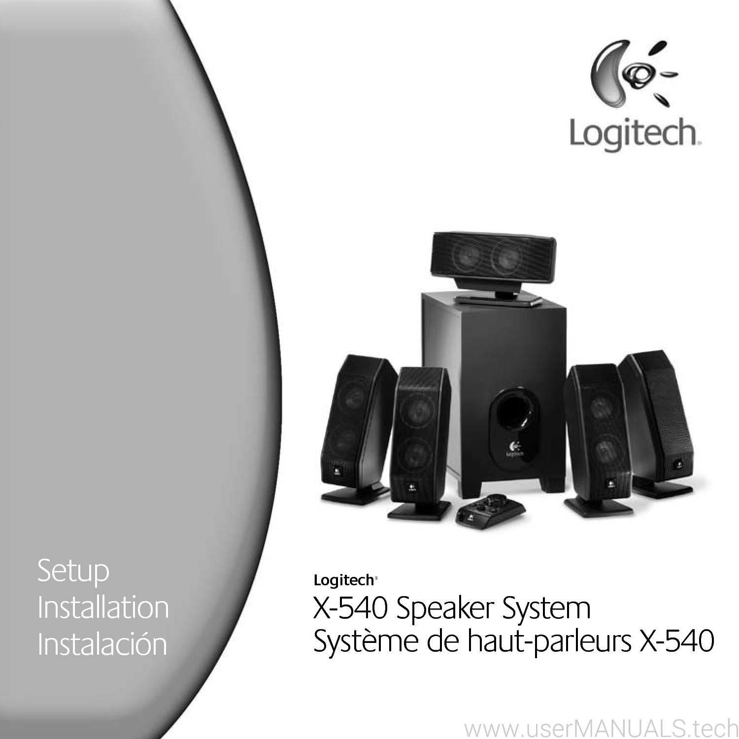 Logitech X530 User Manual