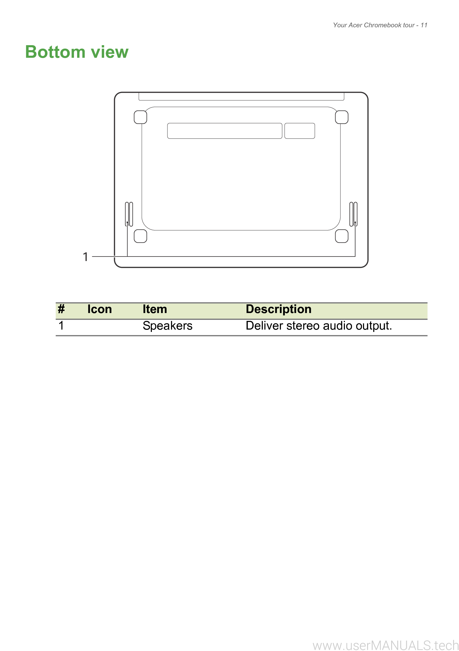 Acer Chromebook 14 CB3431C7VZ User Manual, Page 2