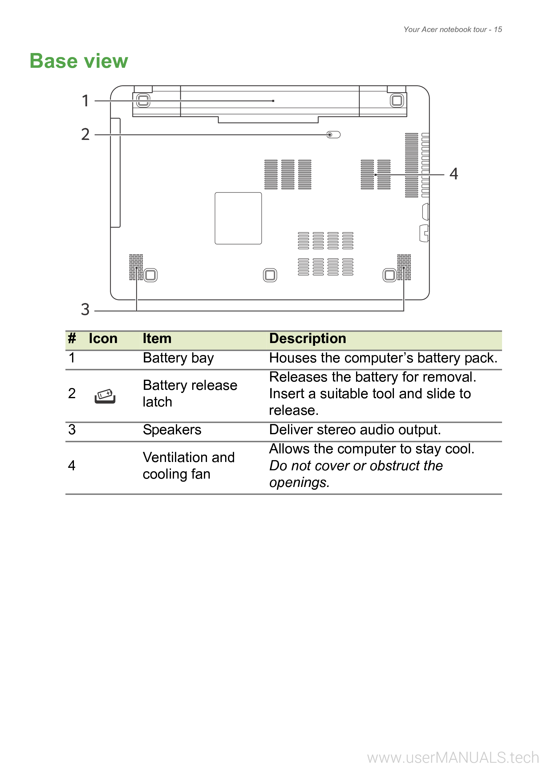 Acer Aspire E5 User Manual, Page: 2