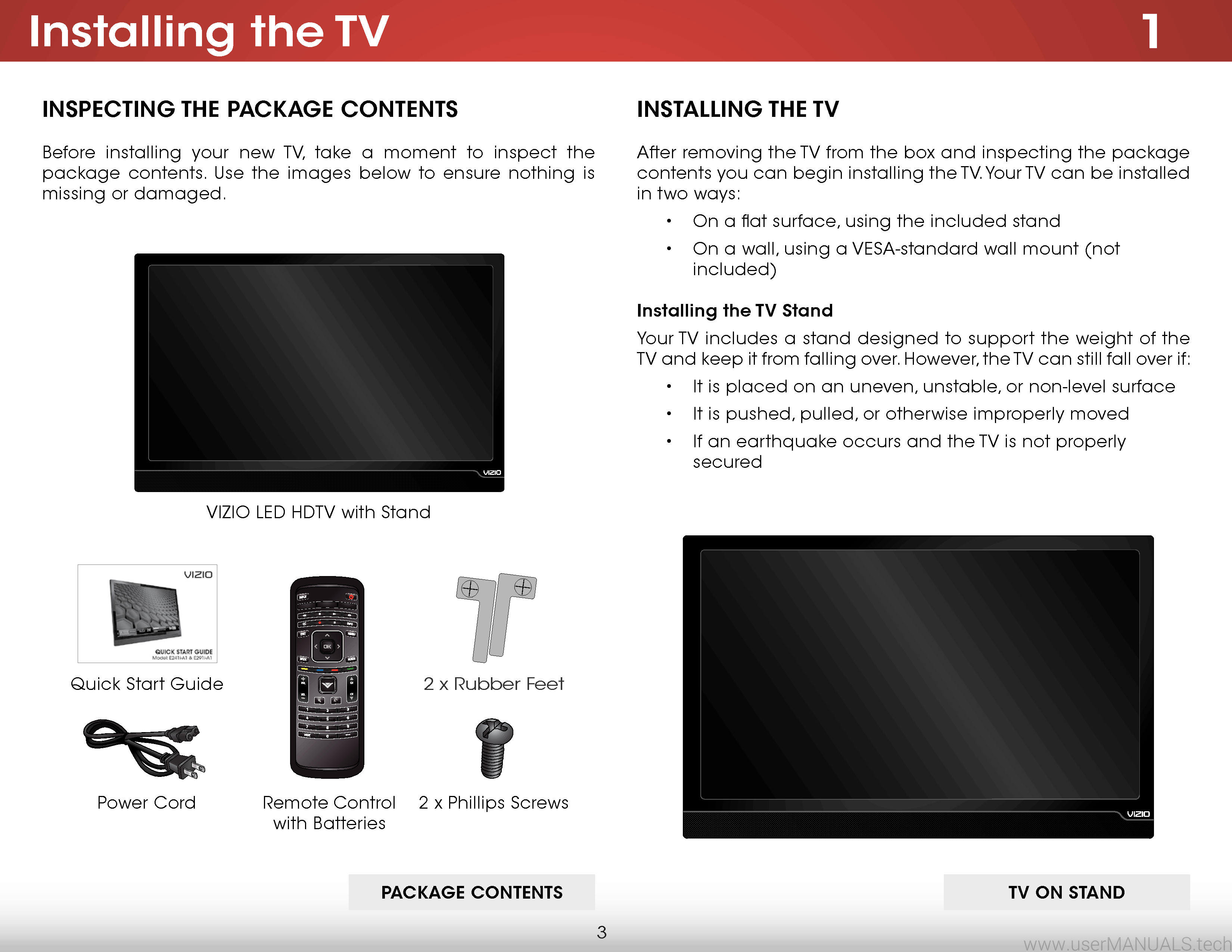 Vizio E241i A1 Hdtv User Manual