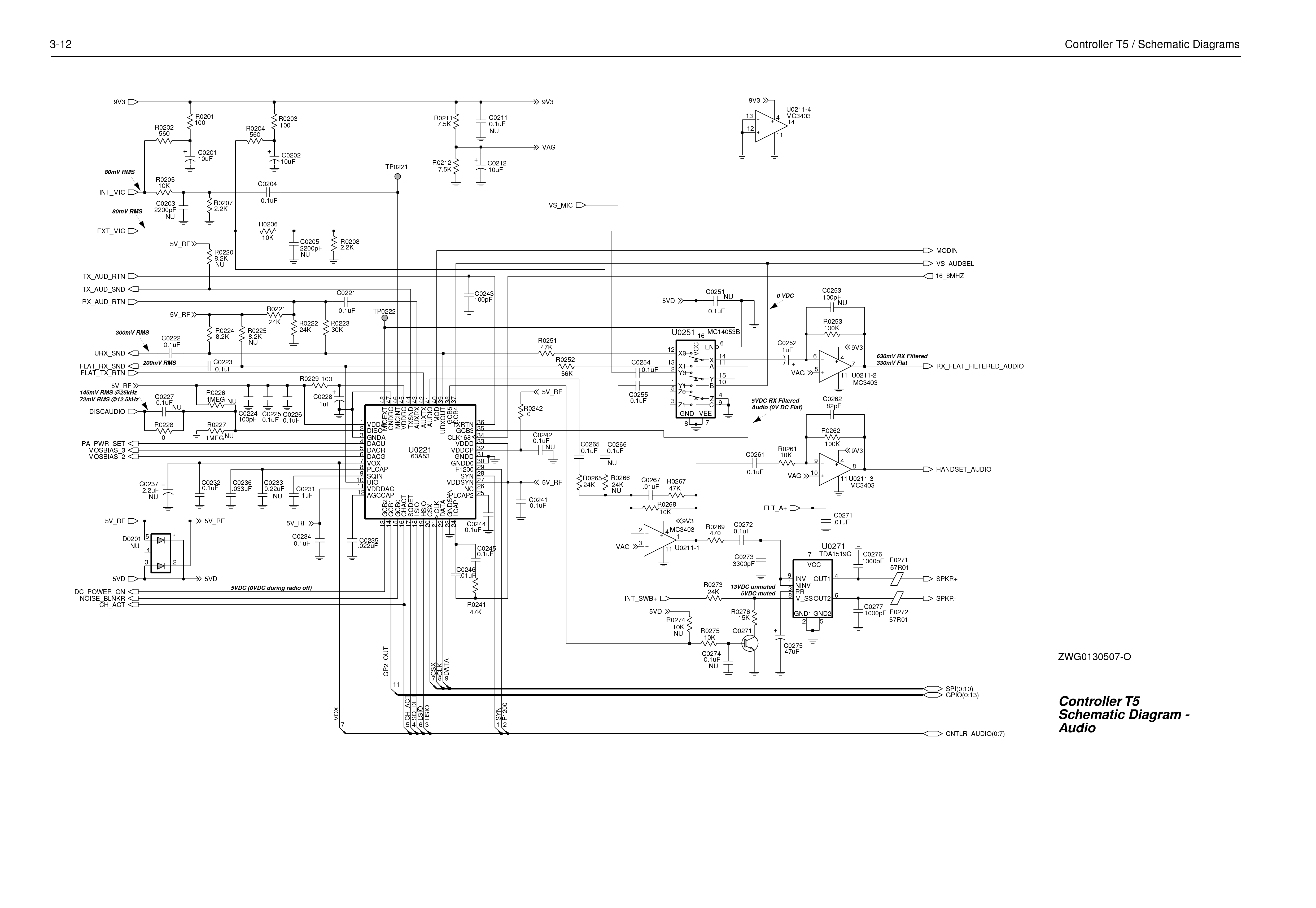 Motorola Controller Schematic Manual