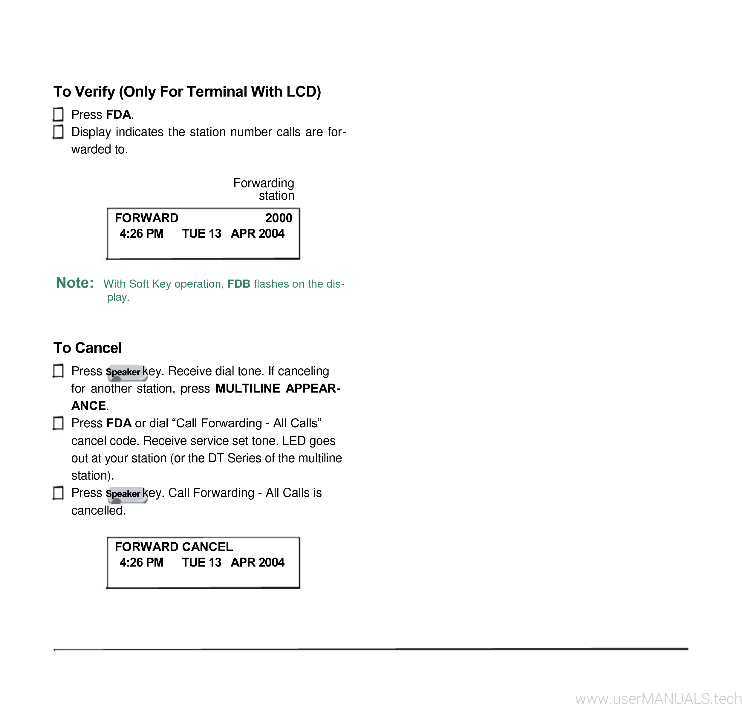 NEC Terminal DT300 Users Guide, Page 4