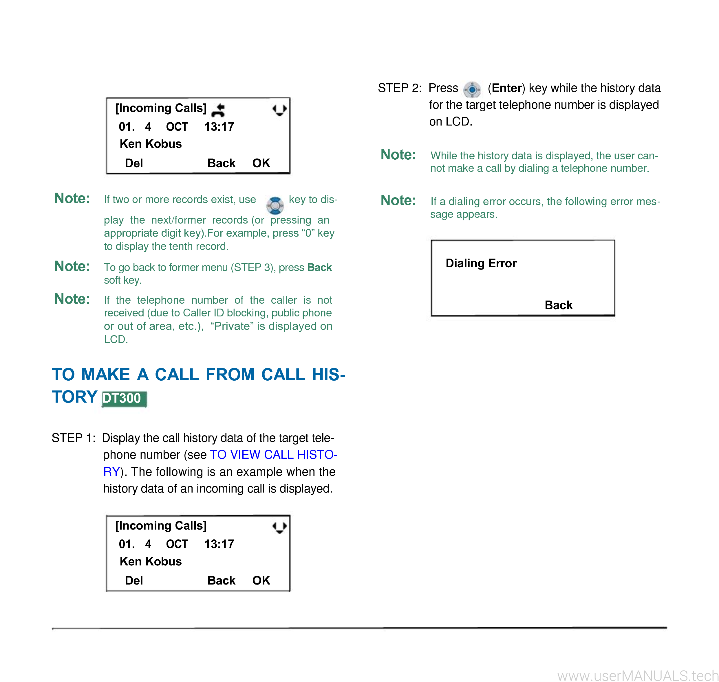 NEC Terminal DT300 Users Guide, Page 4