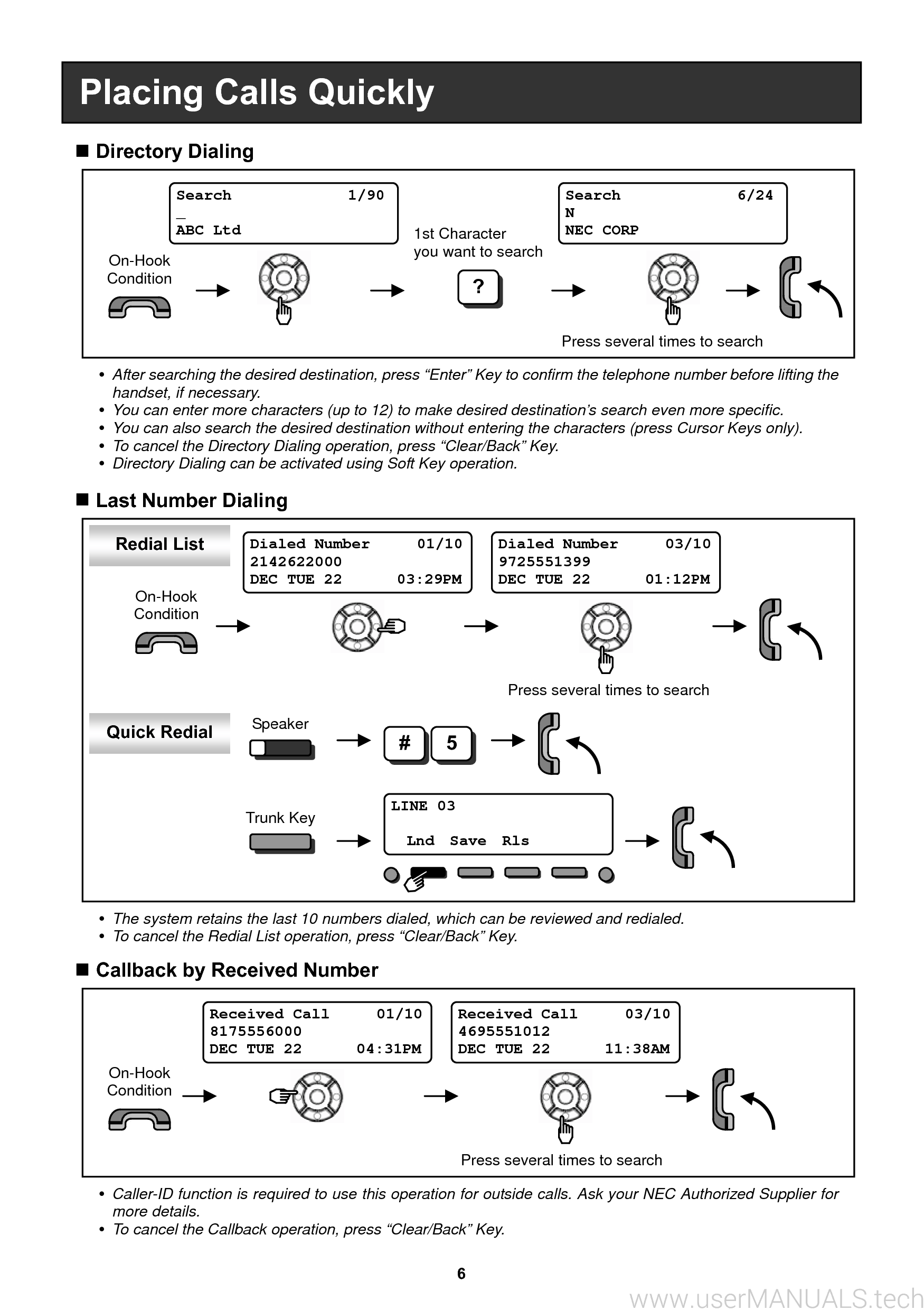 NEC Ip4ww12txhbtel User Guide