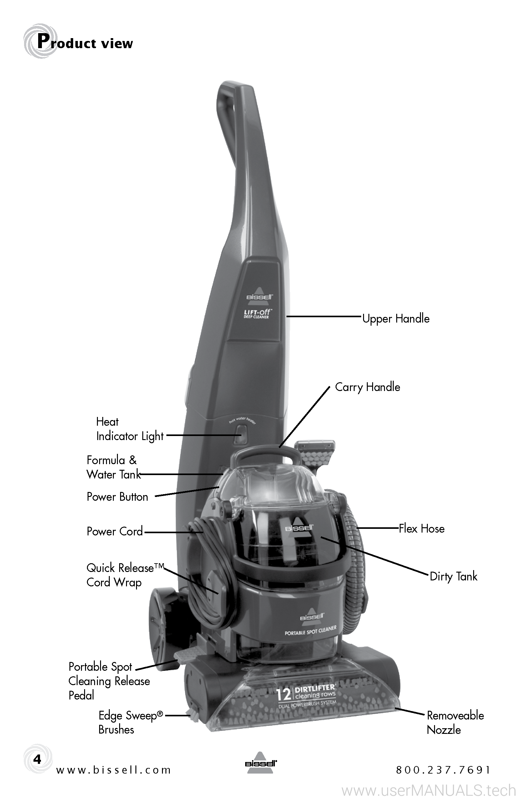 Bissell Model 94y2-2 Manual