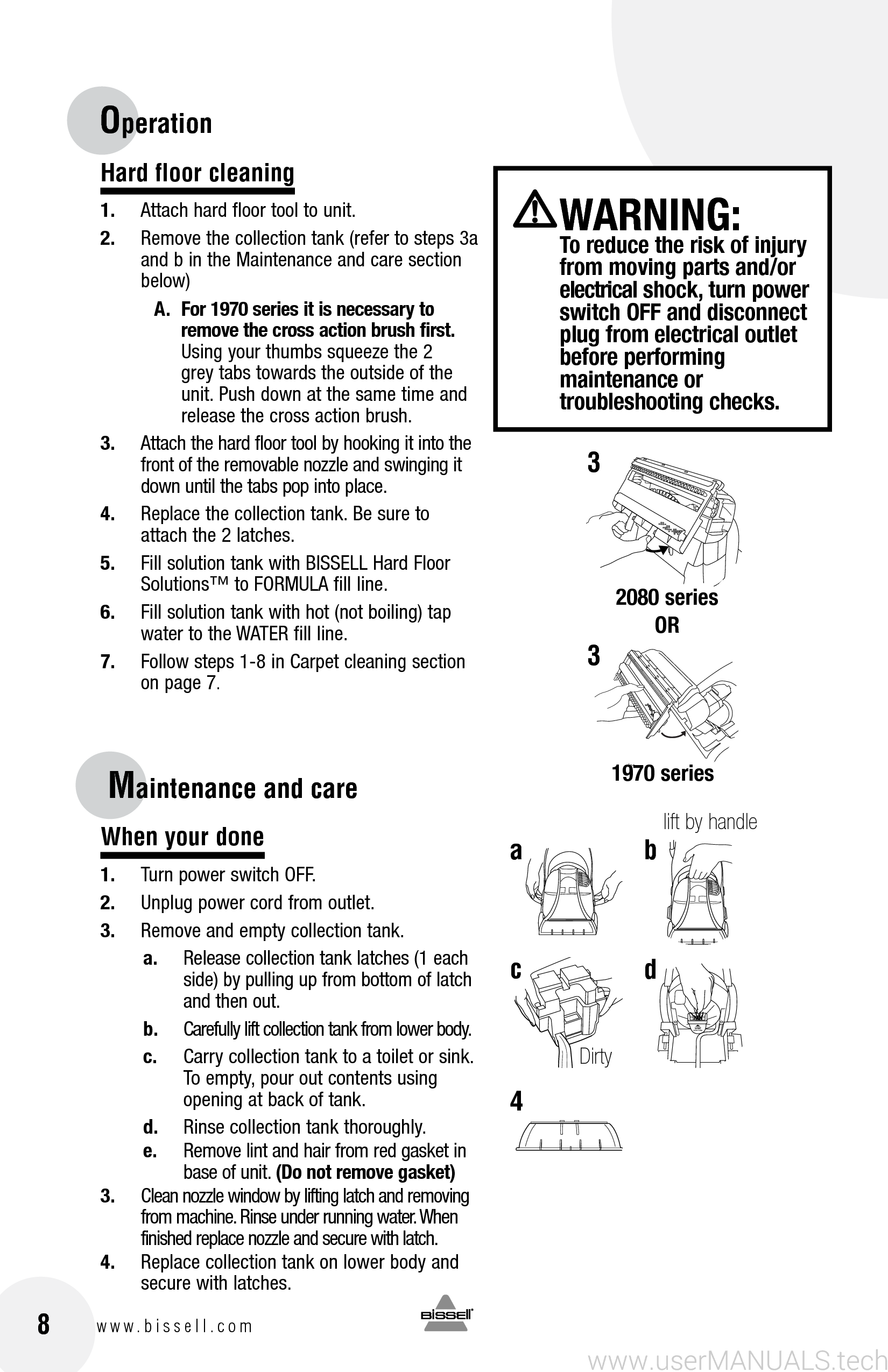 Bissell 2080 4 User Guide