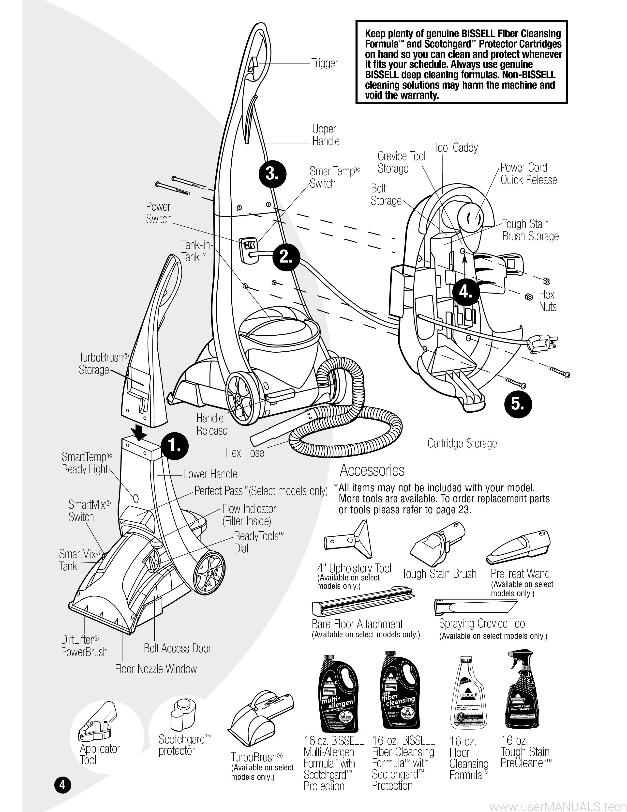 Bissell Proheat Pet Manual