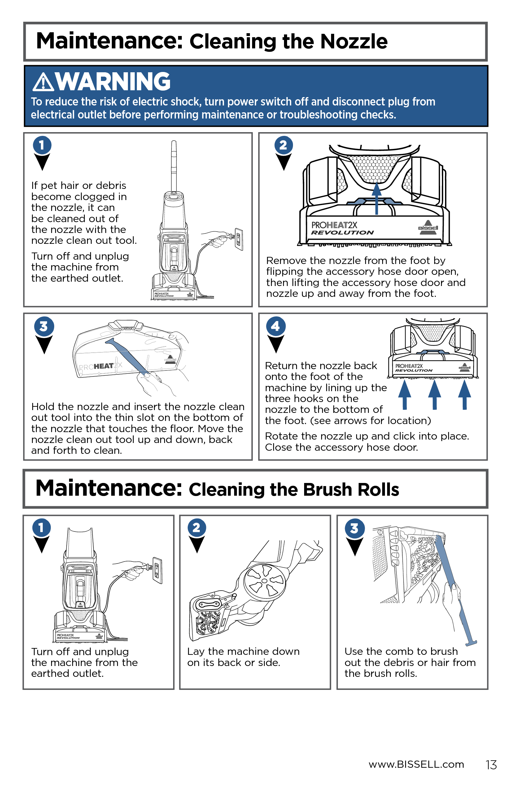 Bissell Proheat Essential Manual