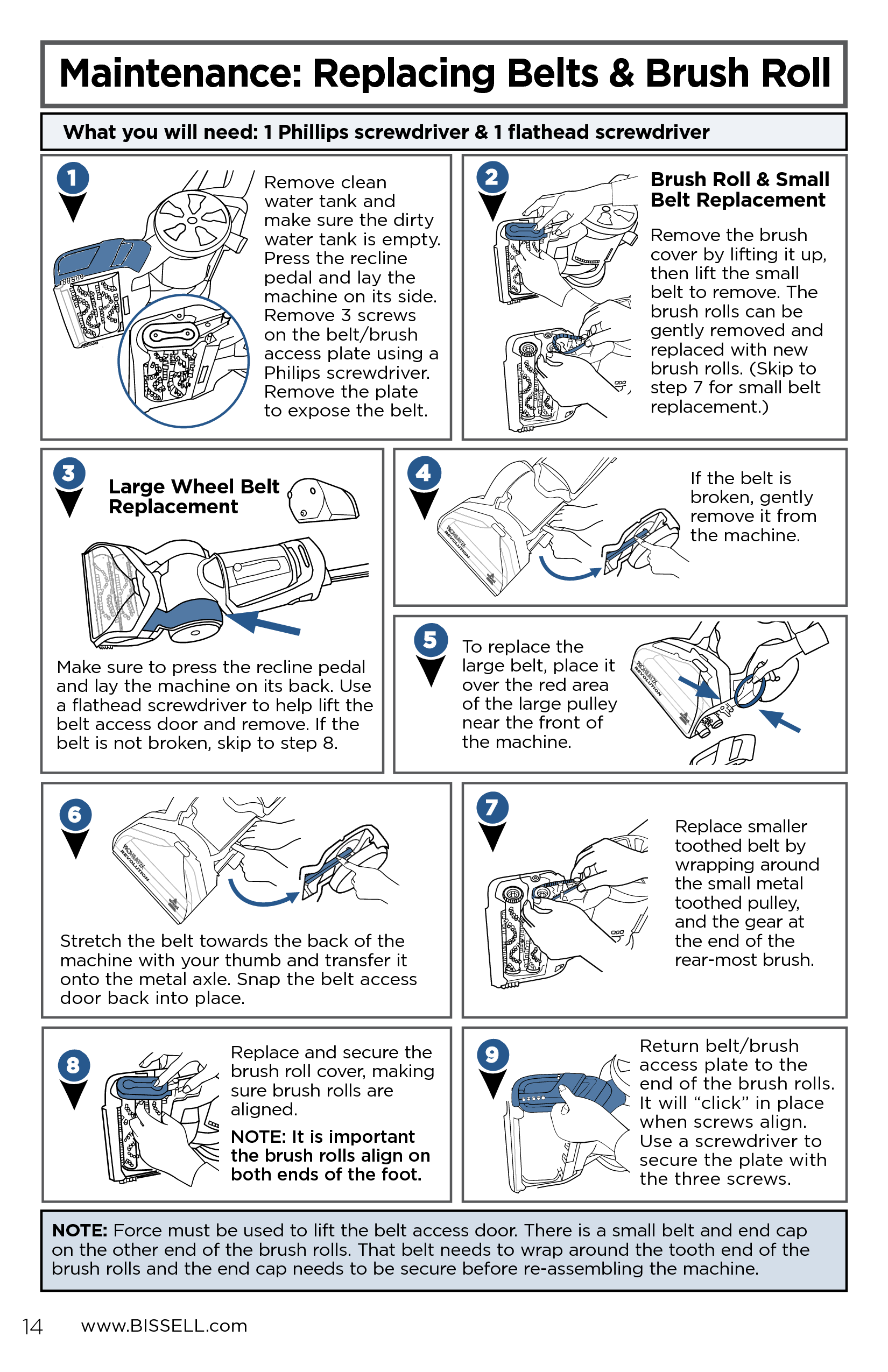 Bissell Proheat Essential Manual