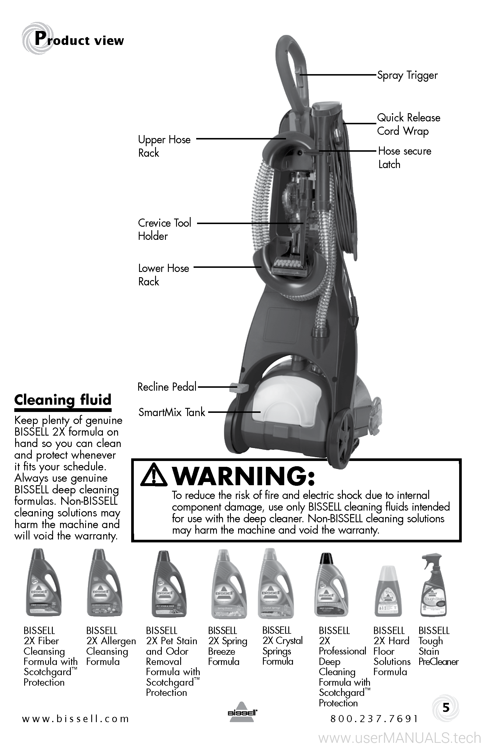 Bissell 9500p Manual