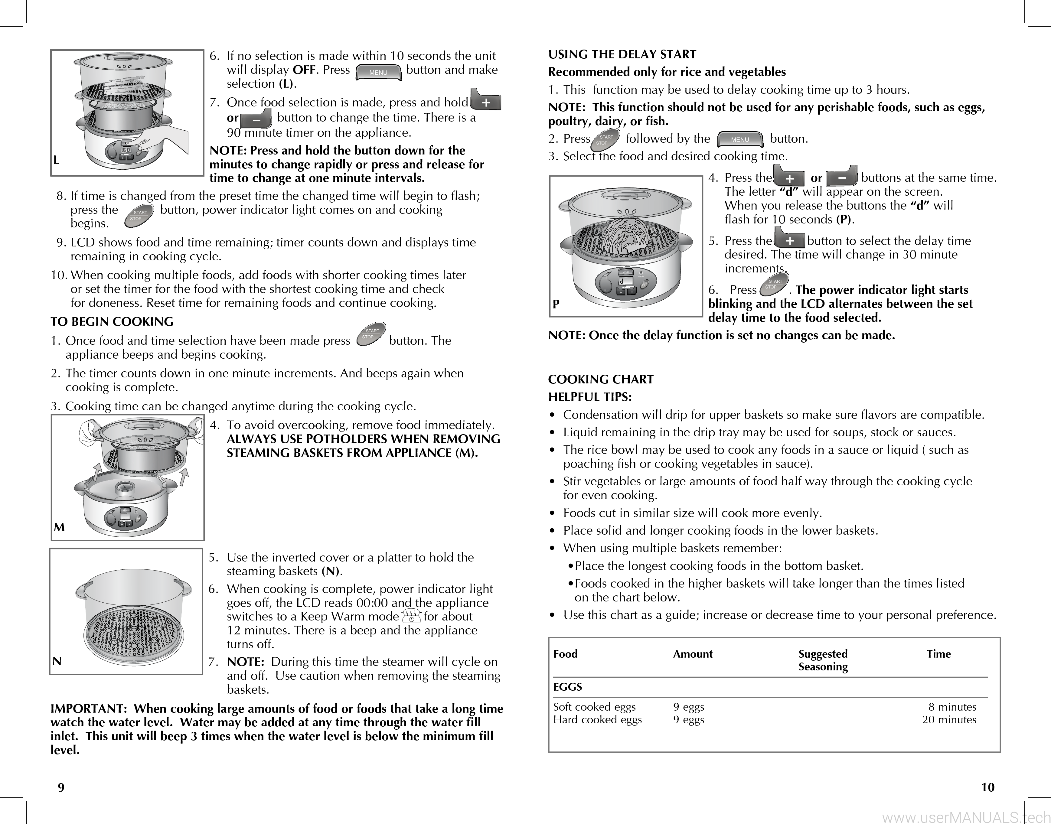 Black and Decker Steamer HS1300 User Manual