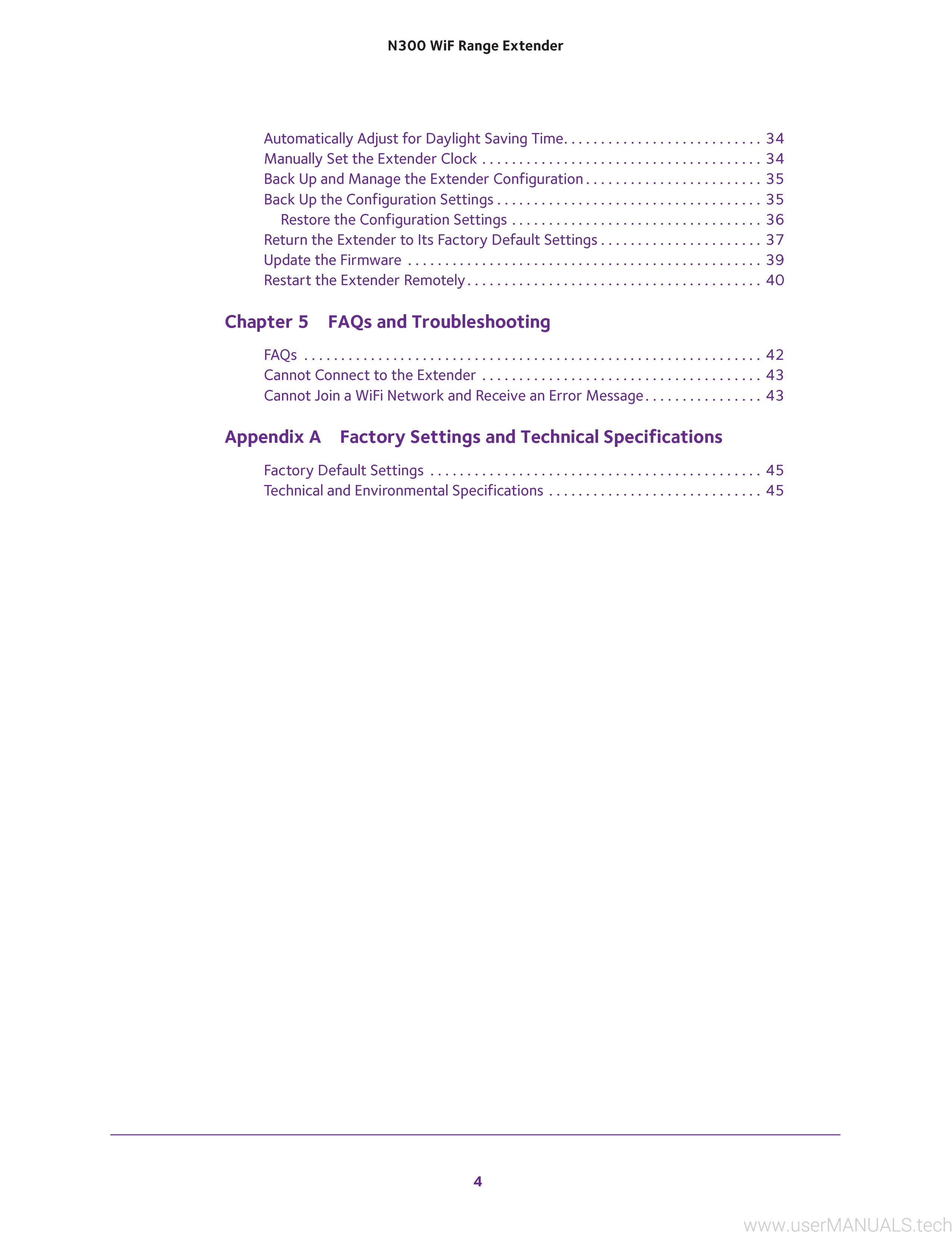 Netgear Wn2000rptv3 Universal Wifi Range Extender User Manual