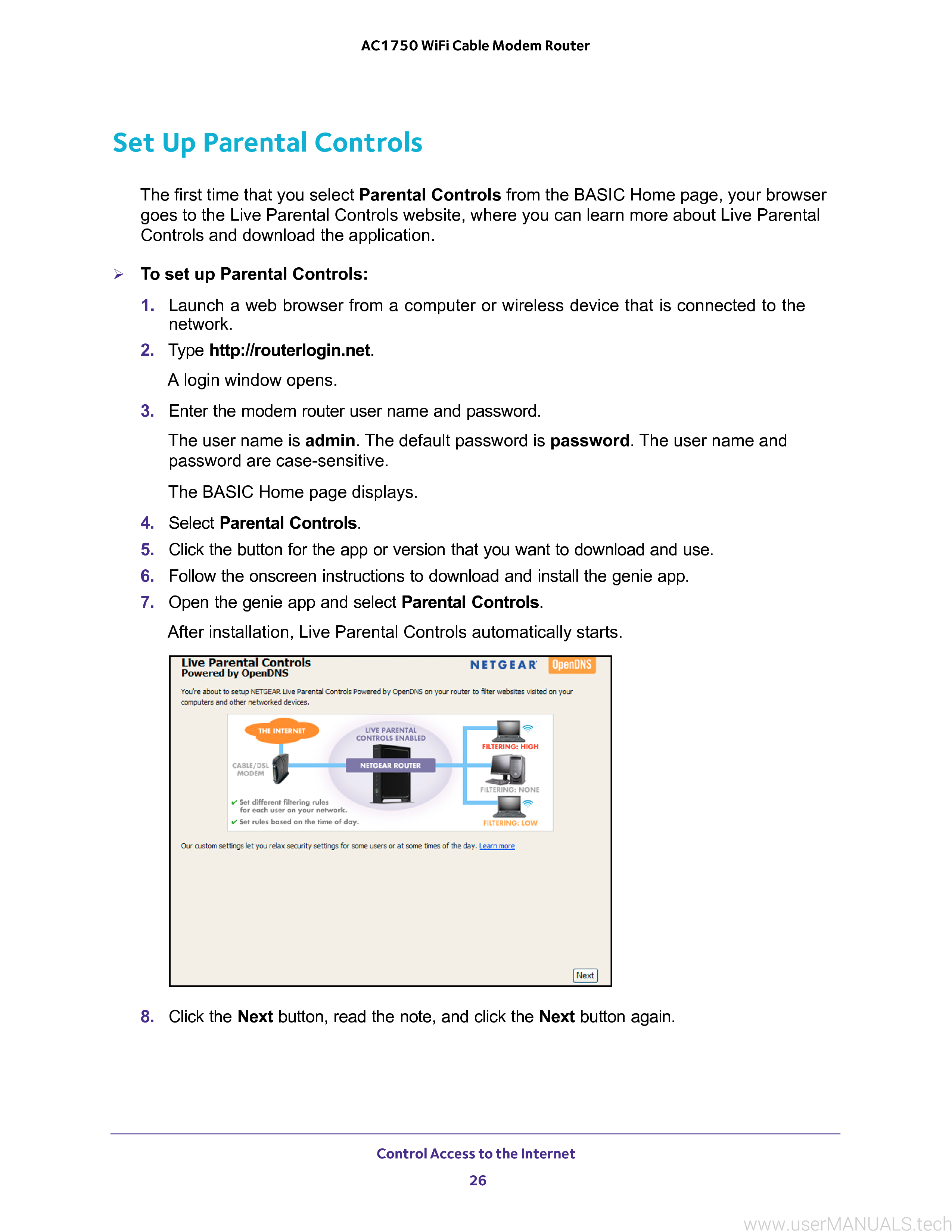 Netgear C6300 Ac1750 Wifi Cable Modem Router User Manual, Page 3