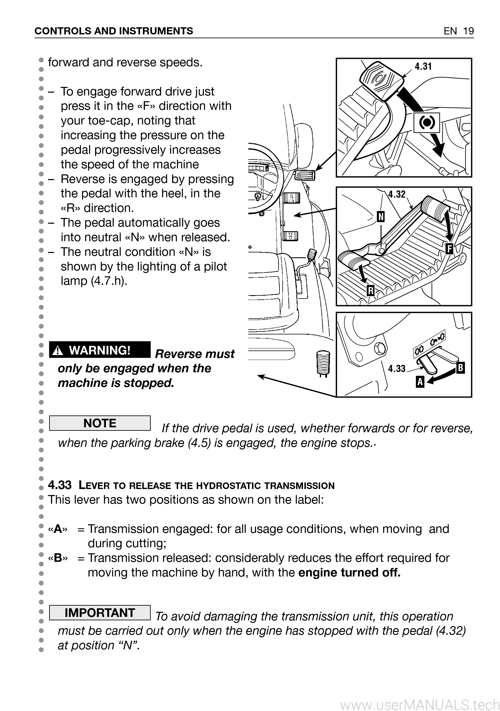 GGP Italy SPA Lawn Mower 102-122 Instructions Manual, Page: 2