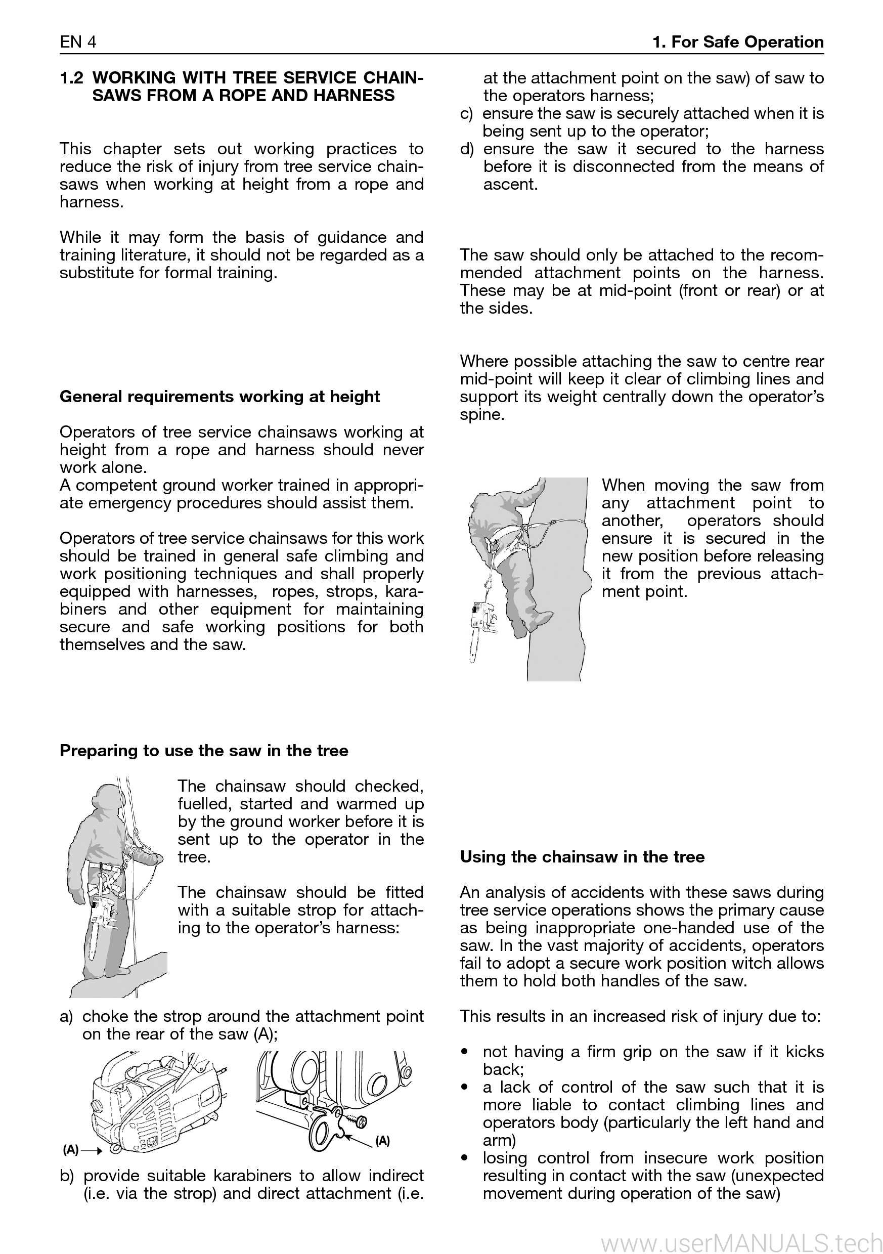 GGP Italy SPA Chainsaw PRUNING PR270 Instructions Manual