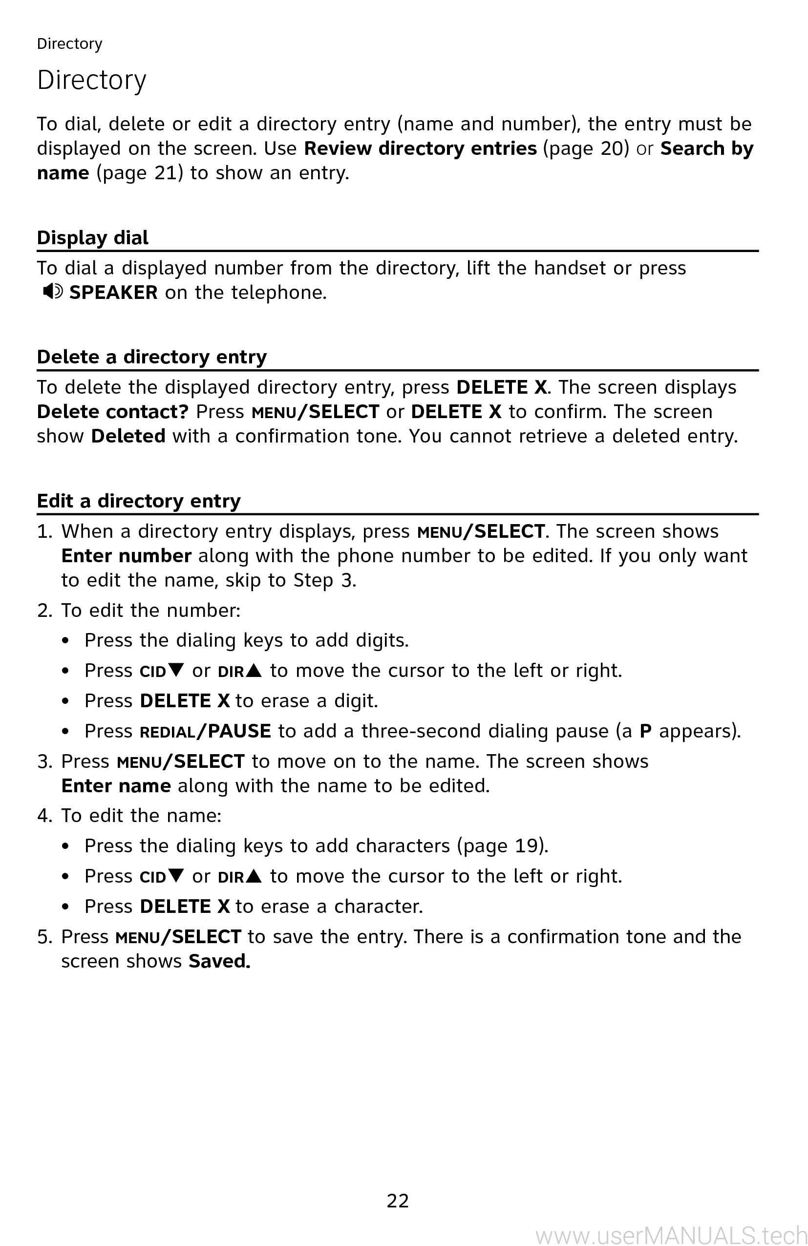 ATT CL4940 User Manual, Page: 3