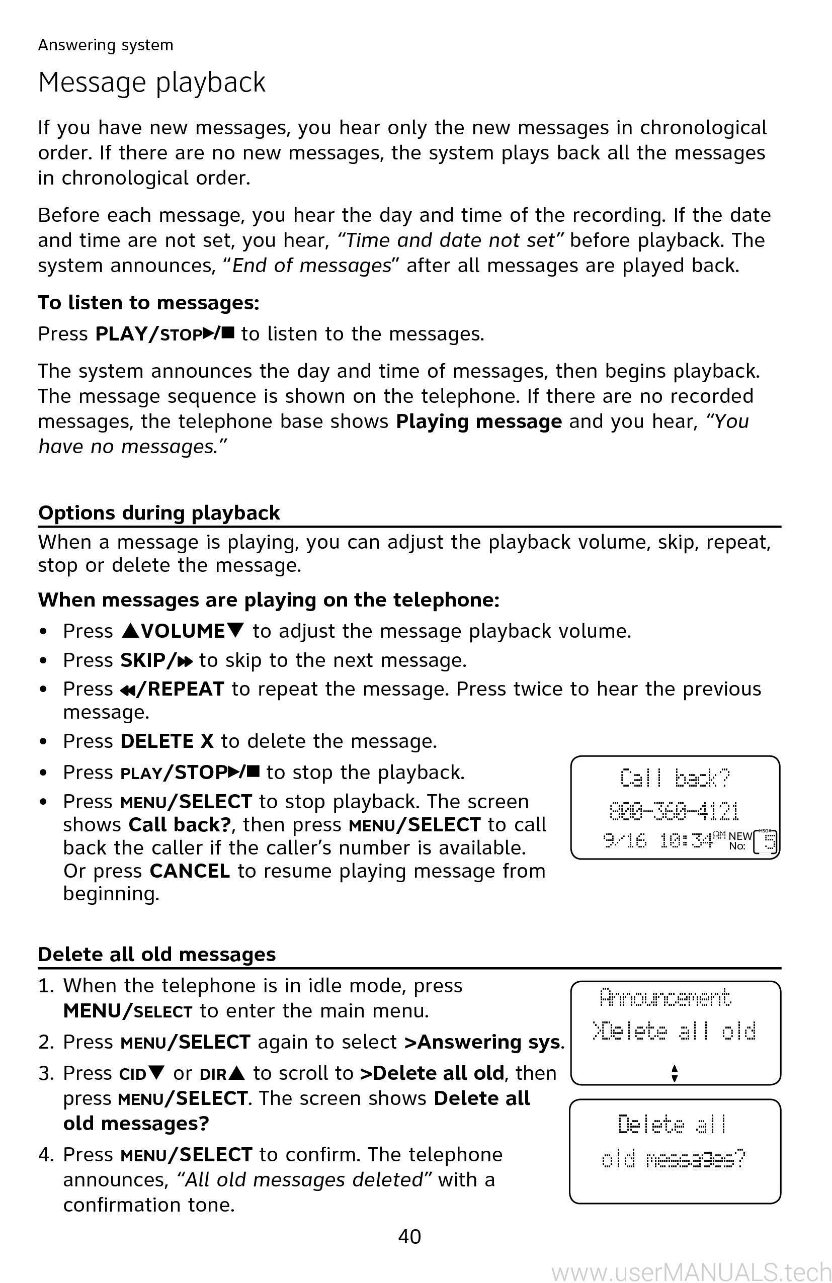 ATT CL4940 User Manual, Page: 5