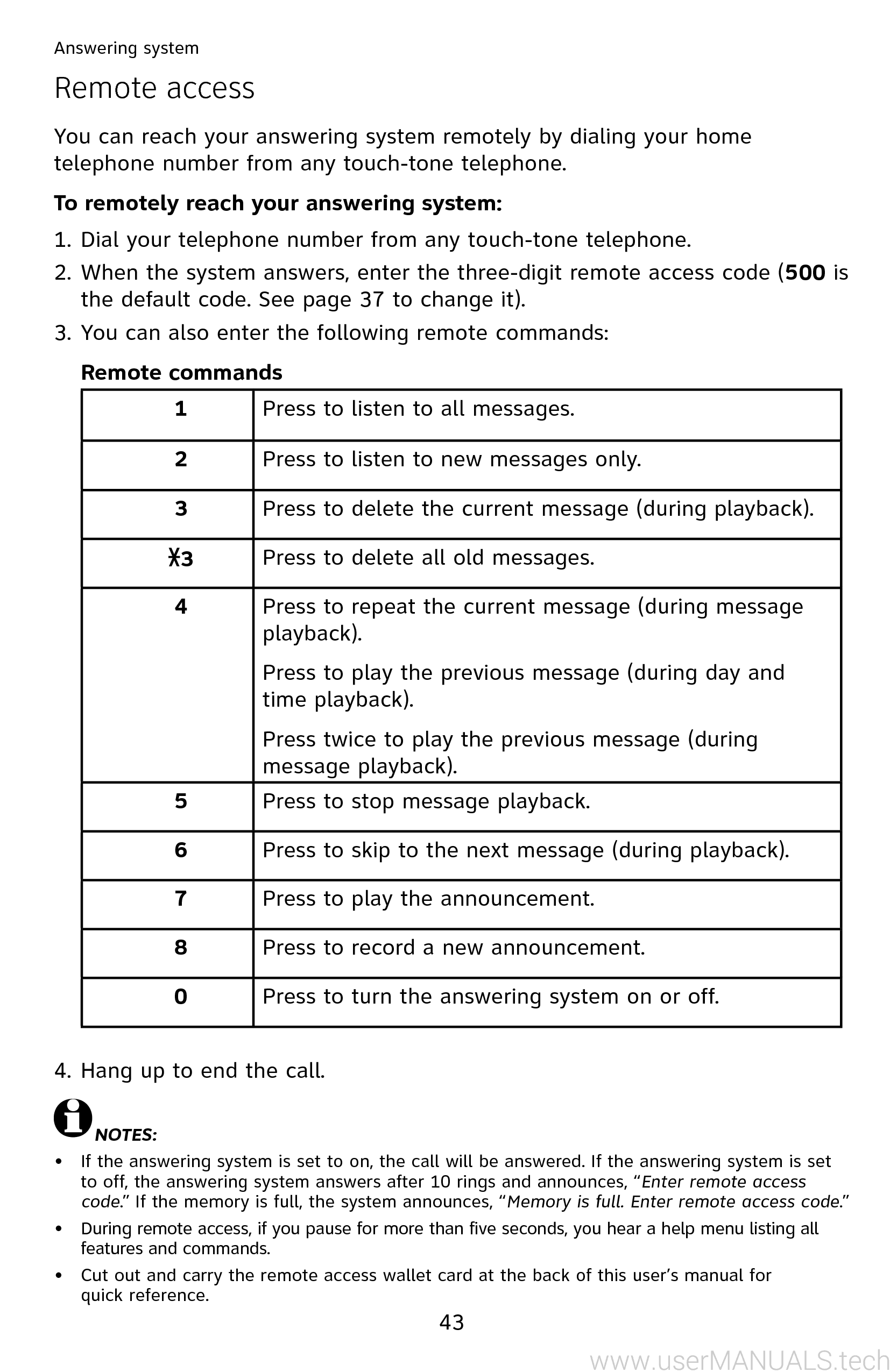 ATT CL4940 User Manual, Page: 5