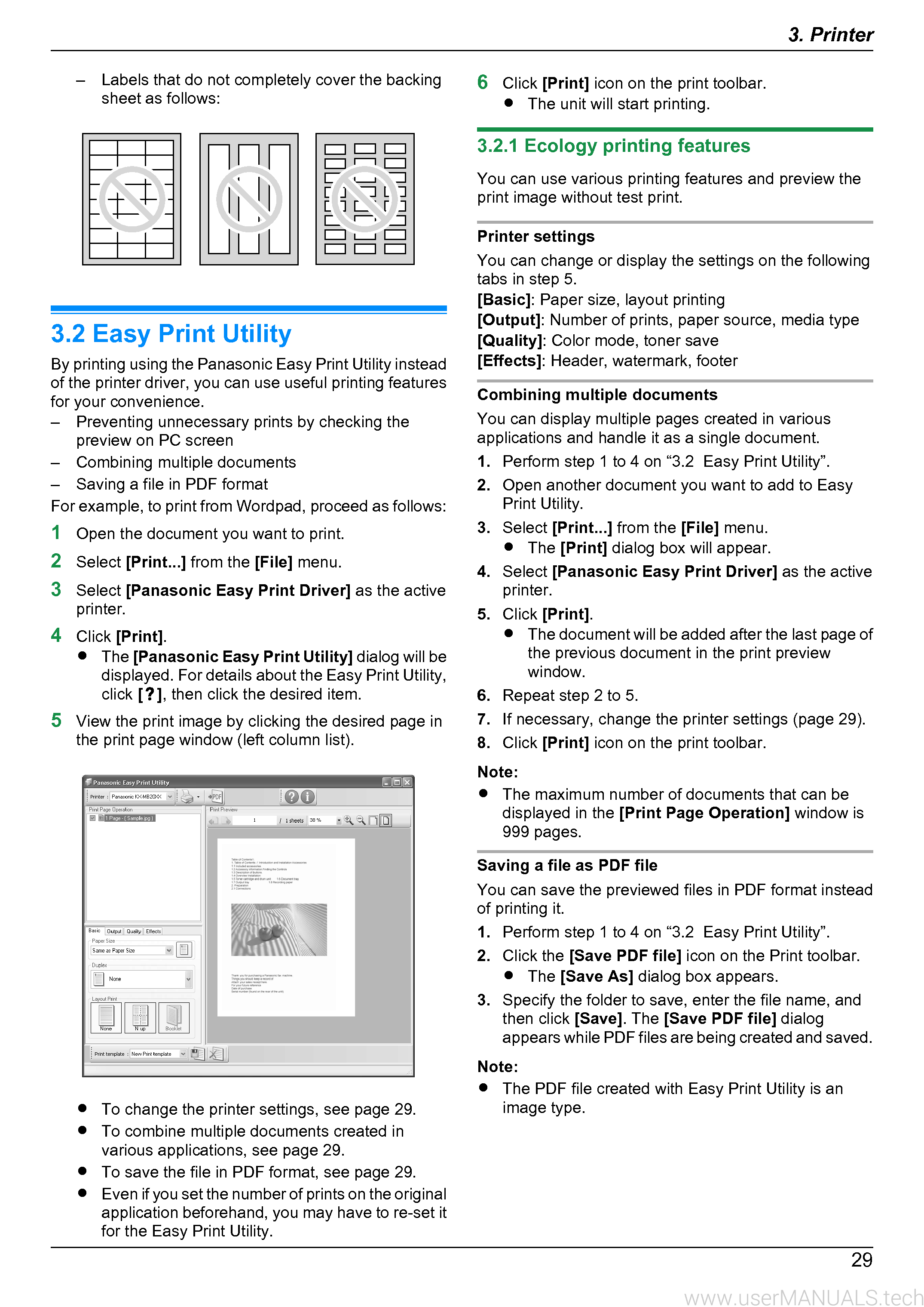 panasonic kx mb2030 service manual
