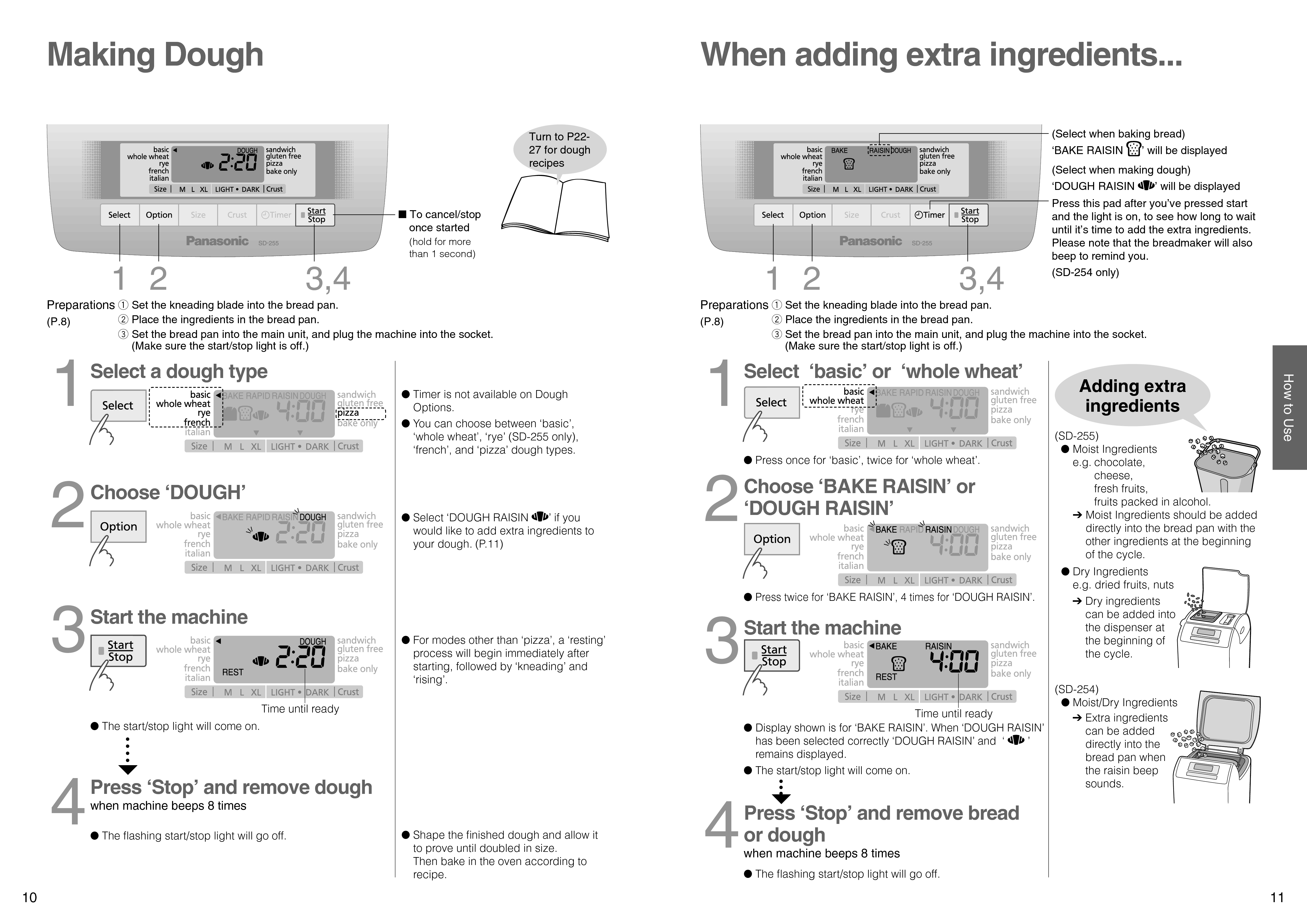 Bread Maker Panasonic Manual