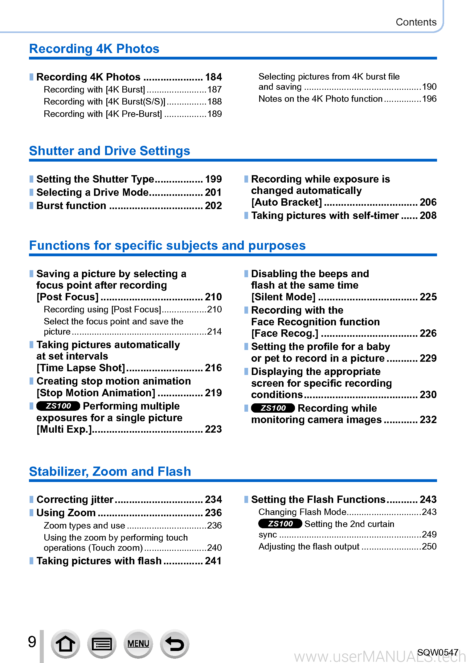 Panasonic Digital Camera Dmc Zs60 Owners Manual For Advanced Features