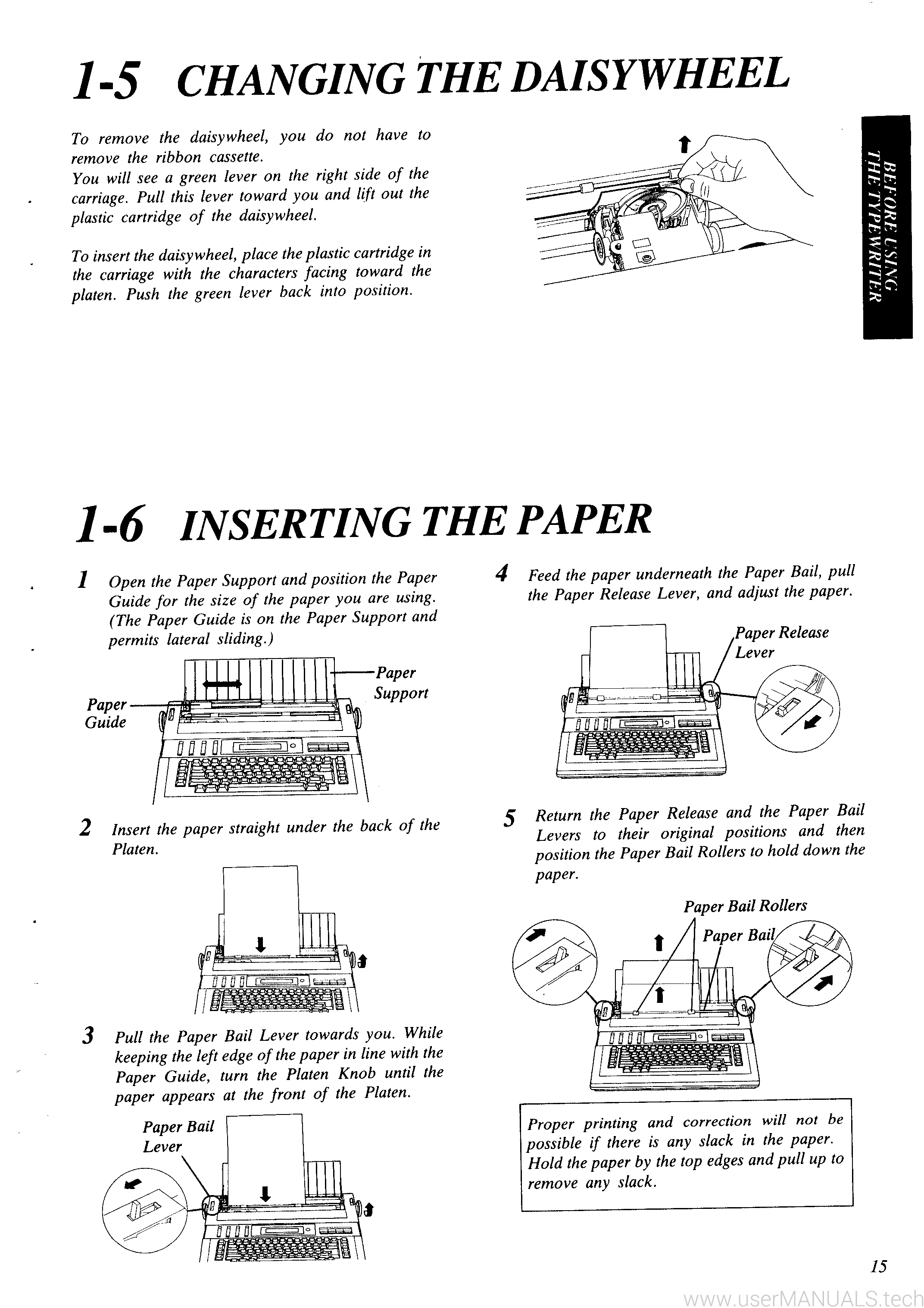 manual de panasonic electronic typewriter r340