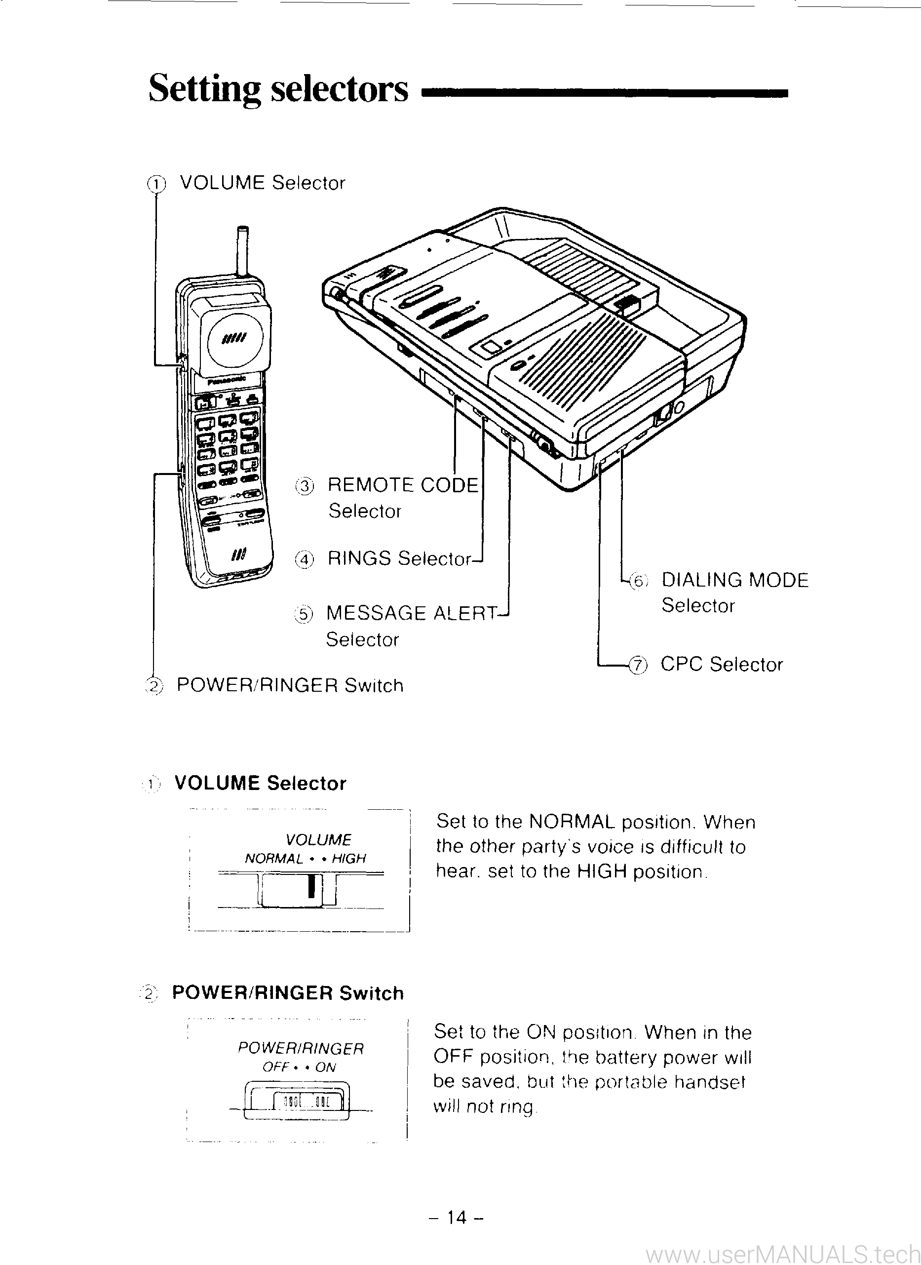 Panasonic Kx T4350 Operating Instructions Manual, Page: 2