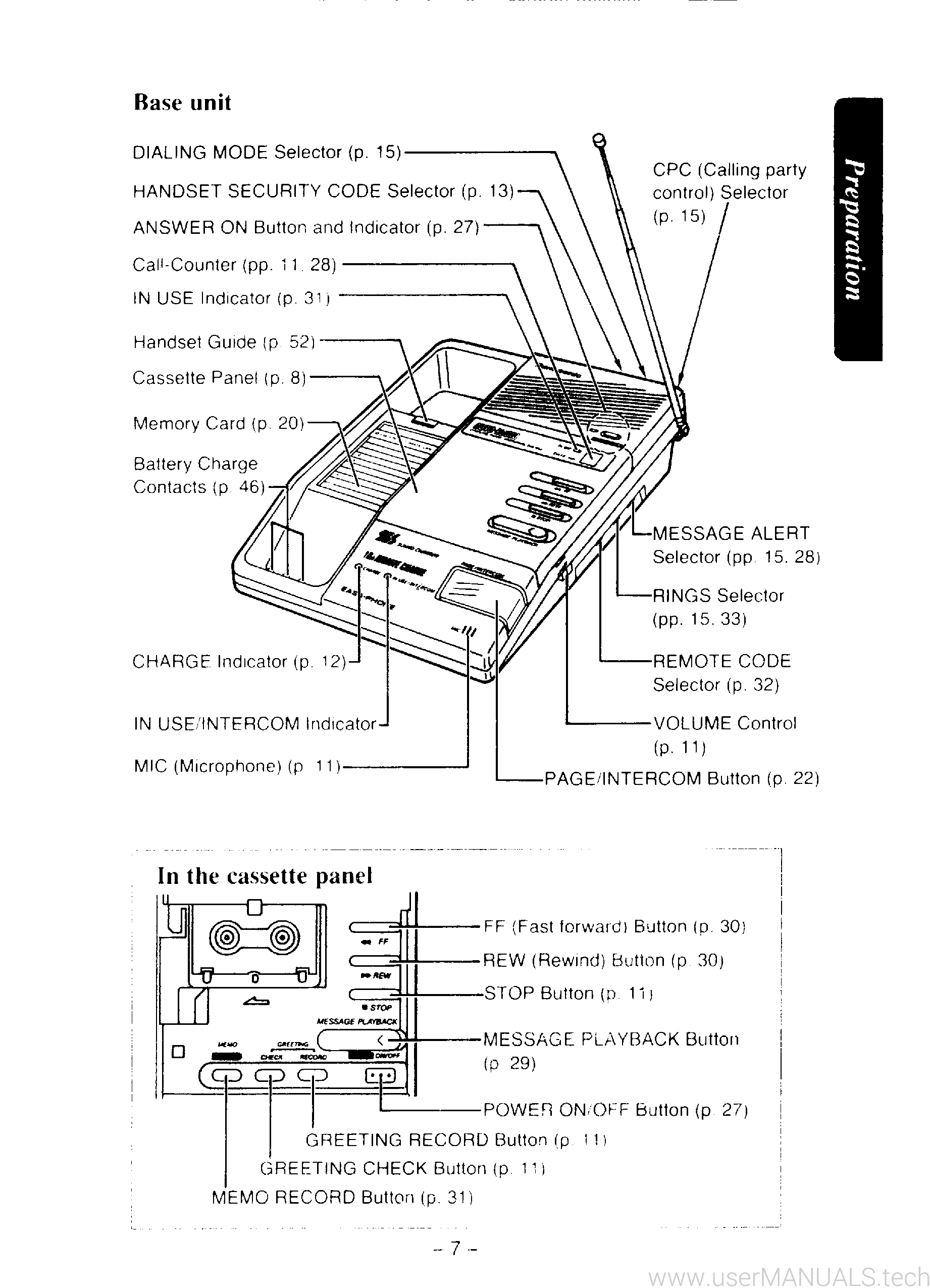 Panasonic Kx T4350 Operating Instructions Manual