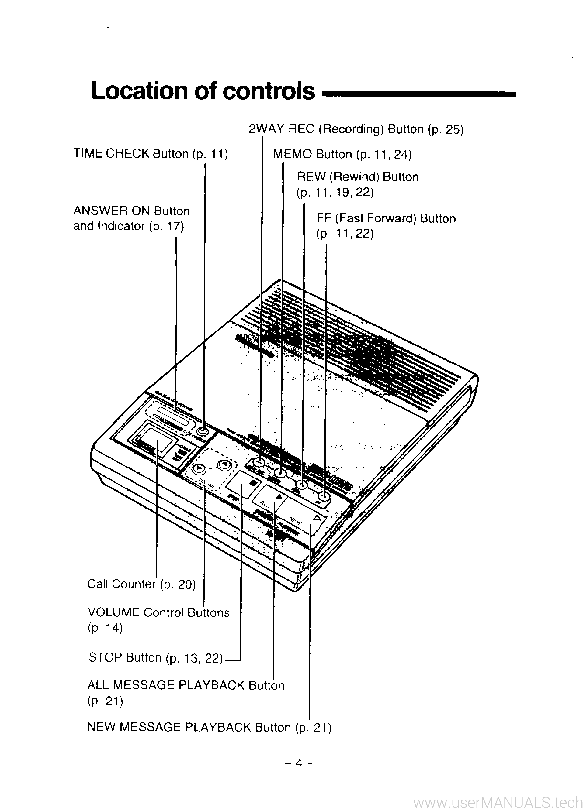 Panasonic Kx T5100 Operating Instructions Manual