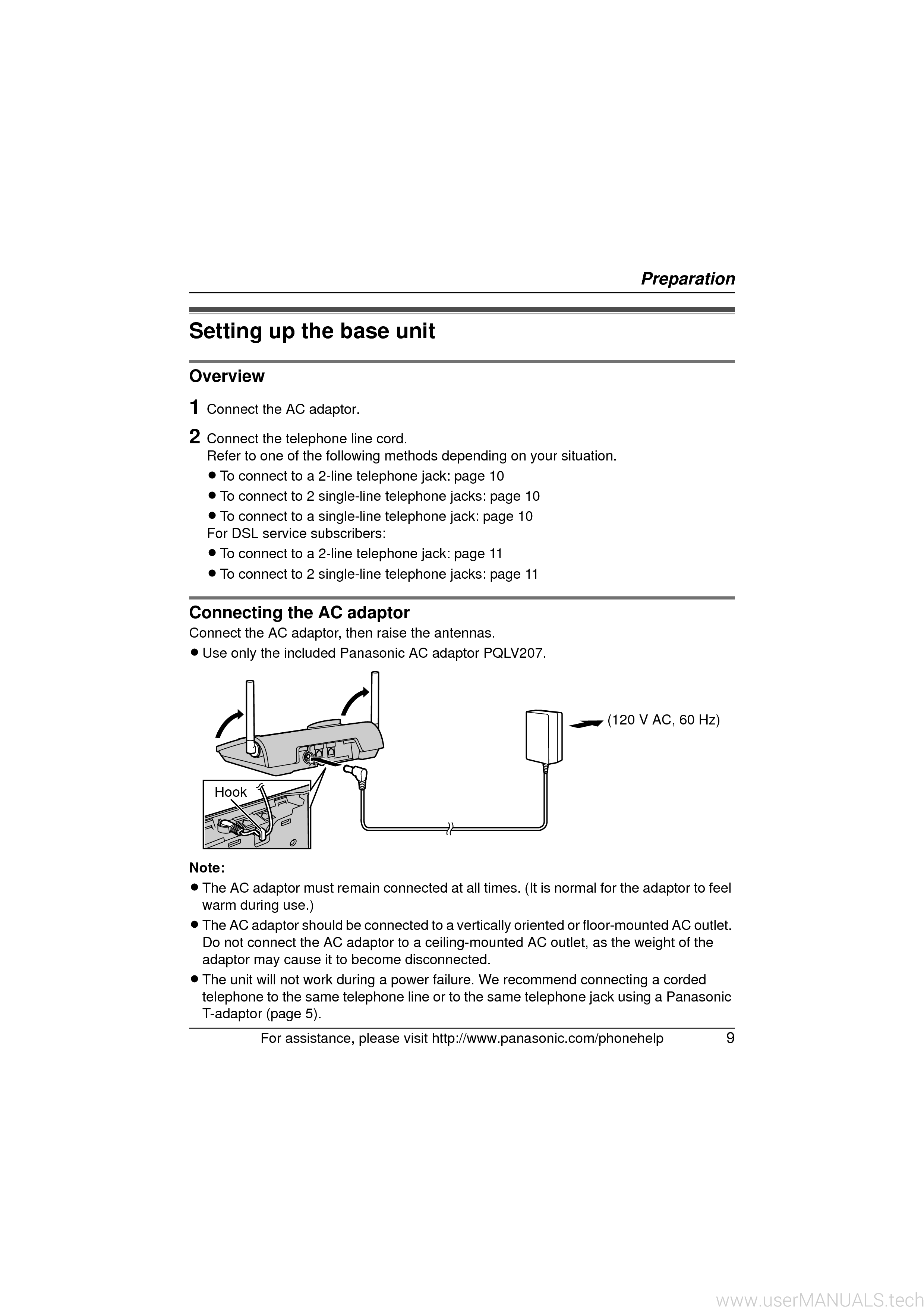 Panasonic Kx Tg6700 Operating Instructions Manual