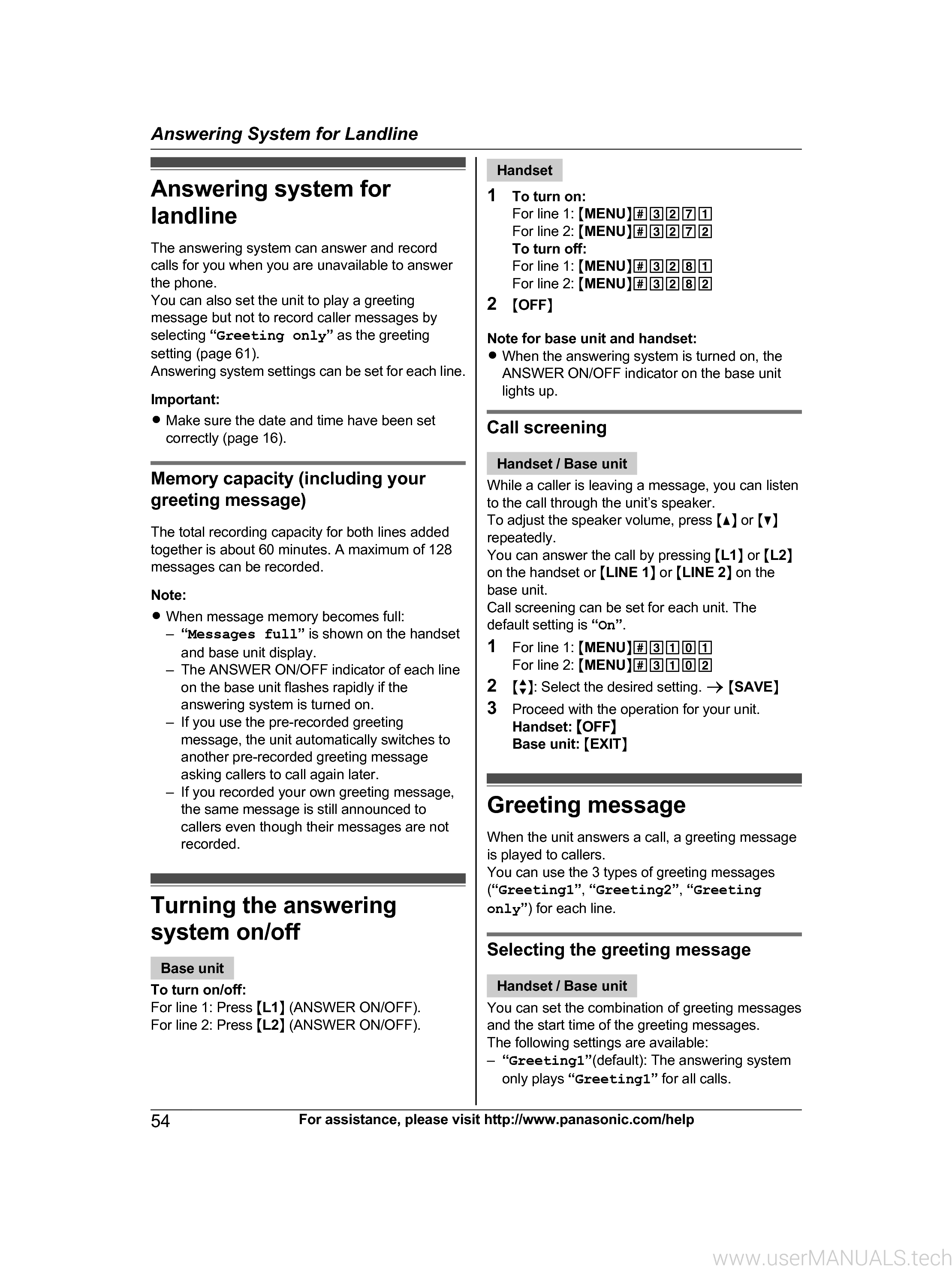 Panasonic Kx Tg9541 Operating Instructions Manual, Page: 6