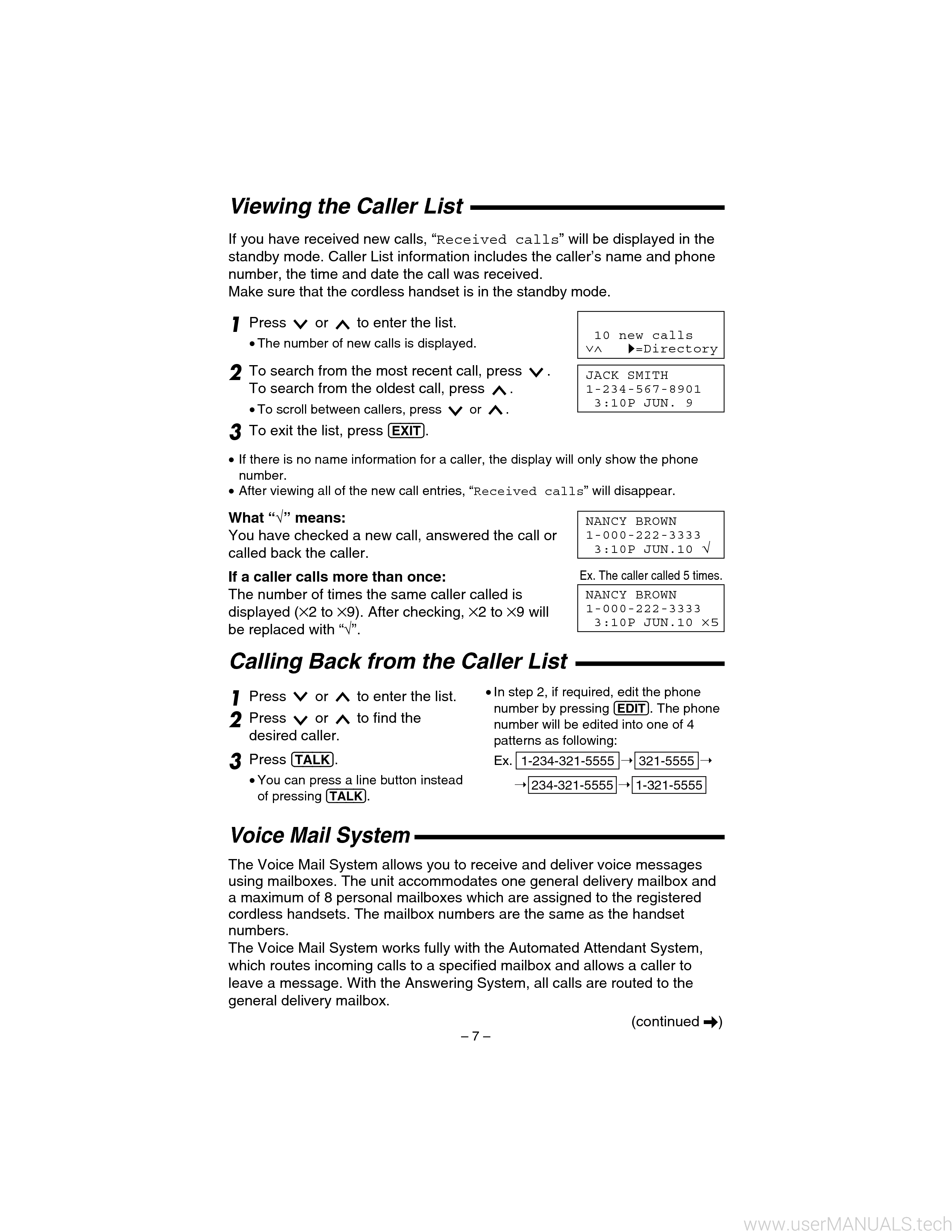Panasonic Kx Tga200 Operating Instructions Manual