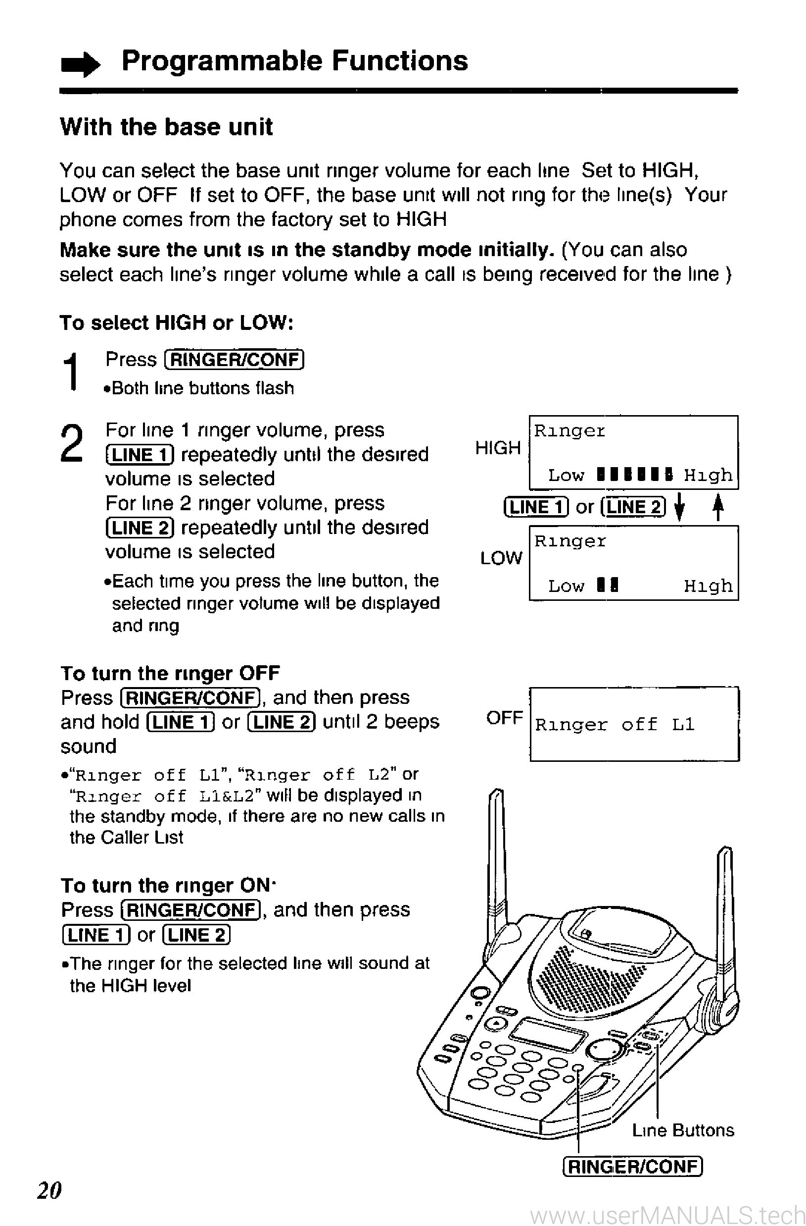 Panasonic Kx Tg2593 Operating Instructions Manual, Page: 2