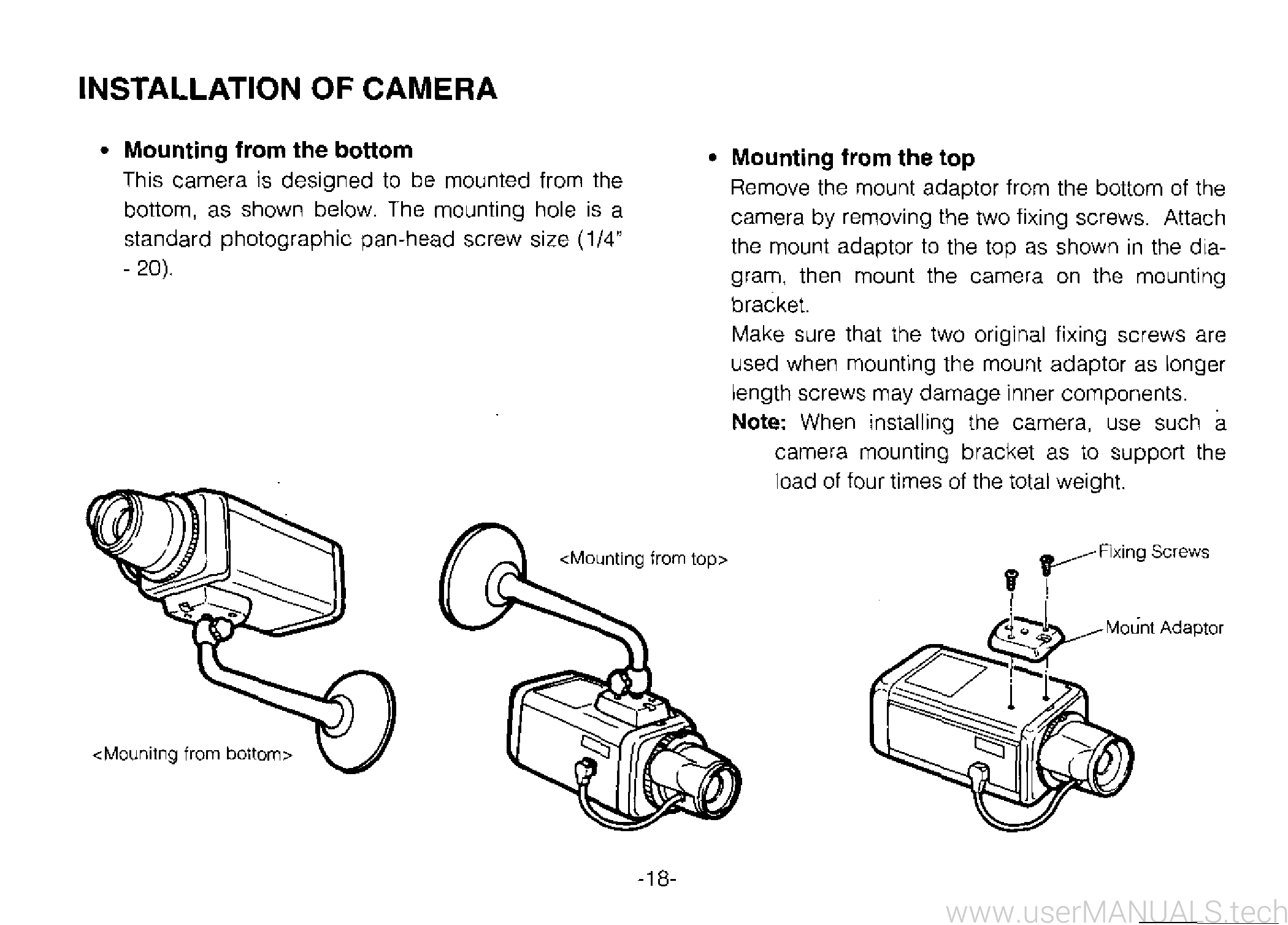 Panasonic Cctv Cameras Wv Bp310 Operating Instructions, Page: 2