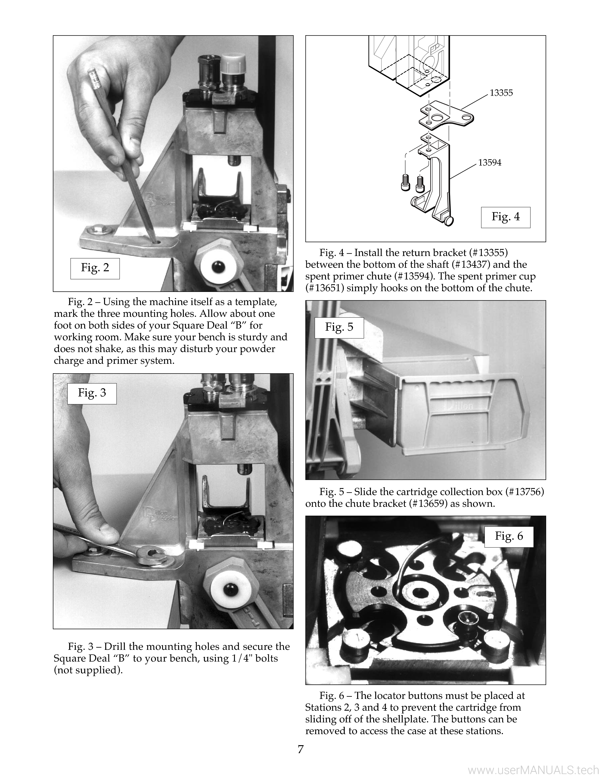 Dillon Precision SQUARE DEAL B Instruction Manual