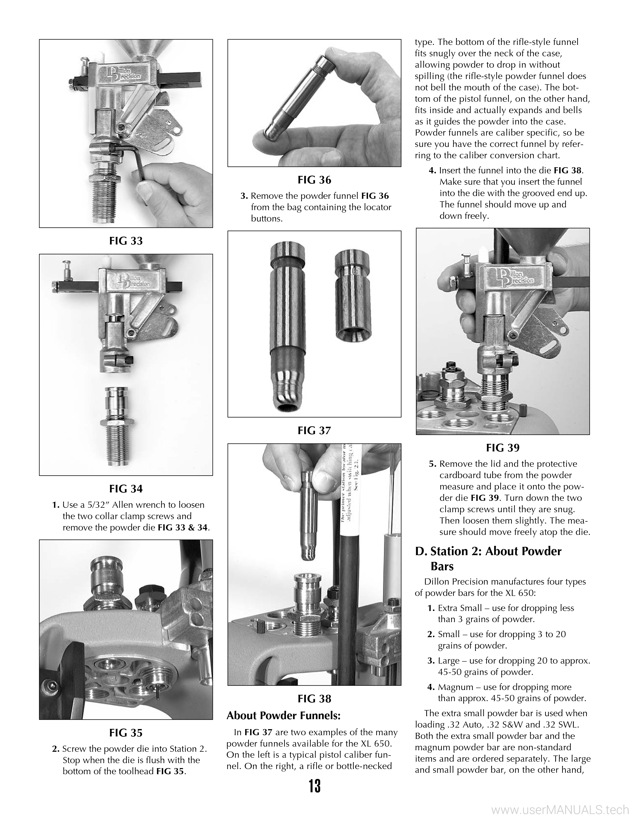 Dillon Precision XL 650 Instruction Manual, Page: 2