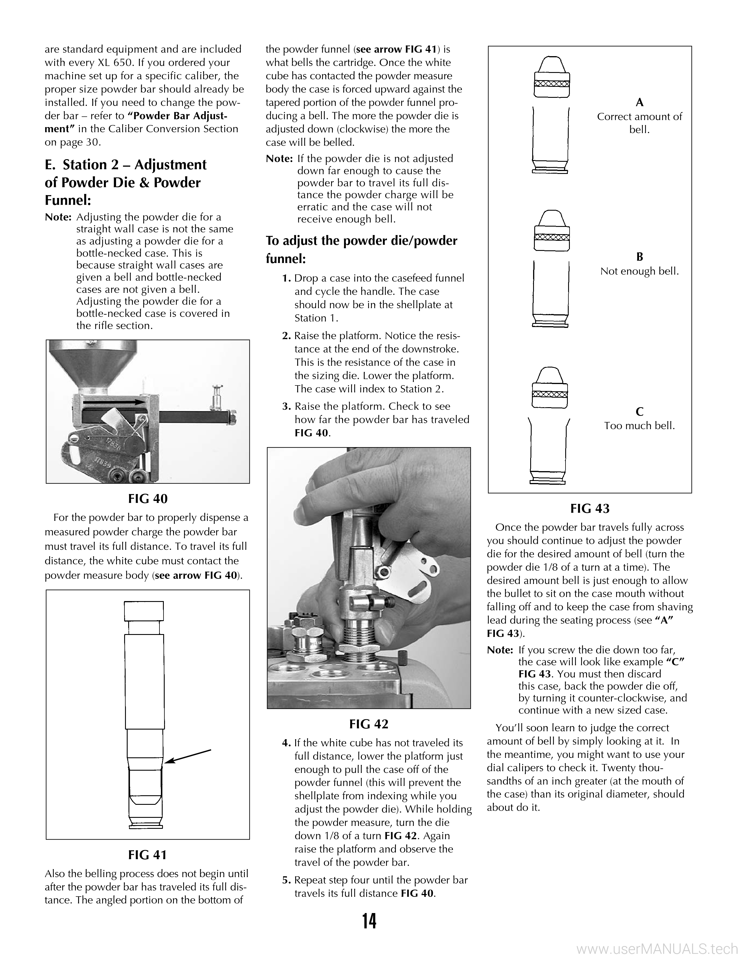 Dillon Precision XL 650 Instruction Manual, Page: 2