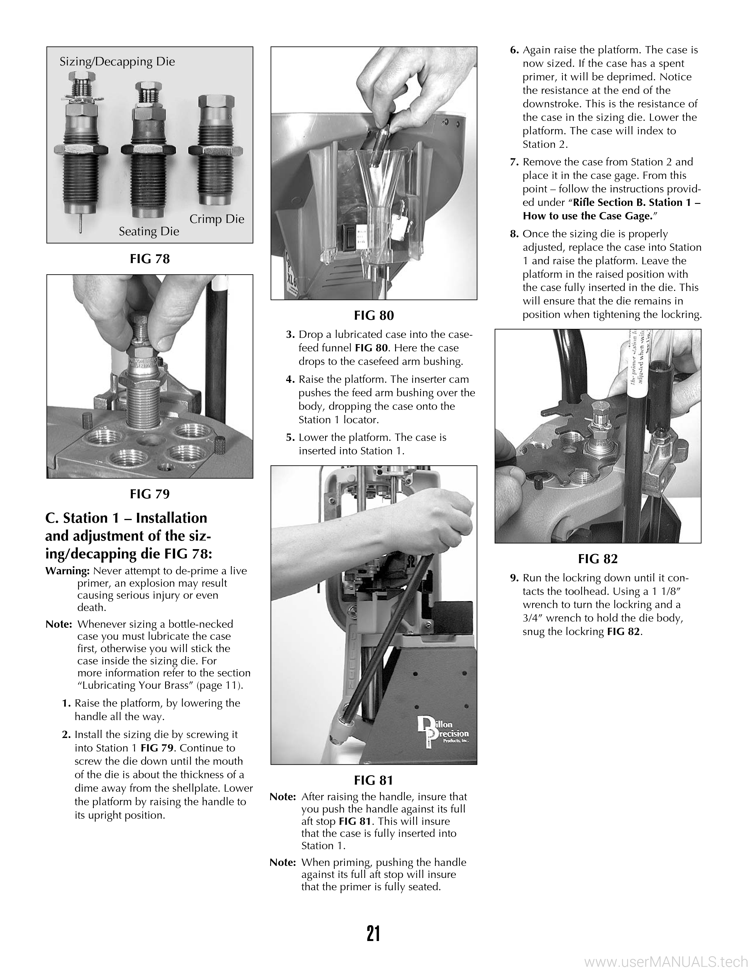 Dillon Precision XL 650 Instruction Manual, Page: 2