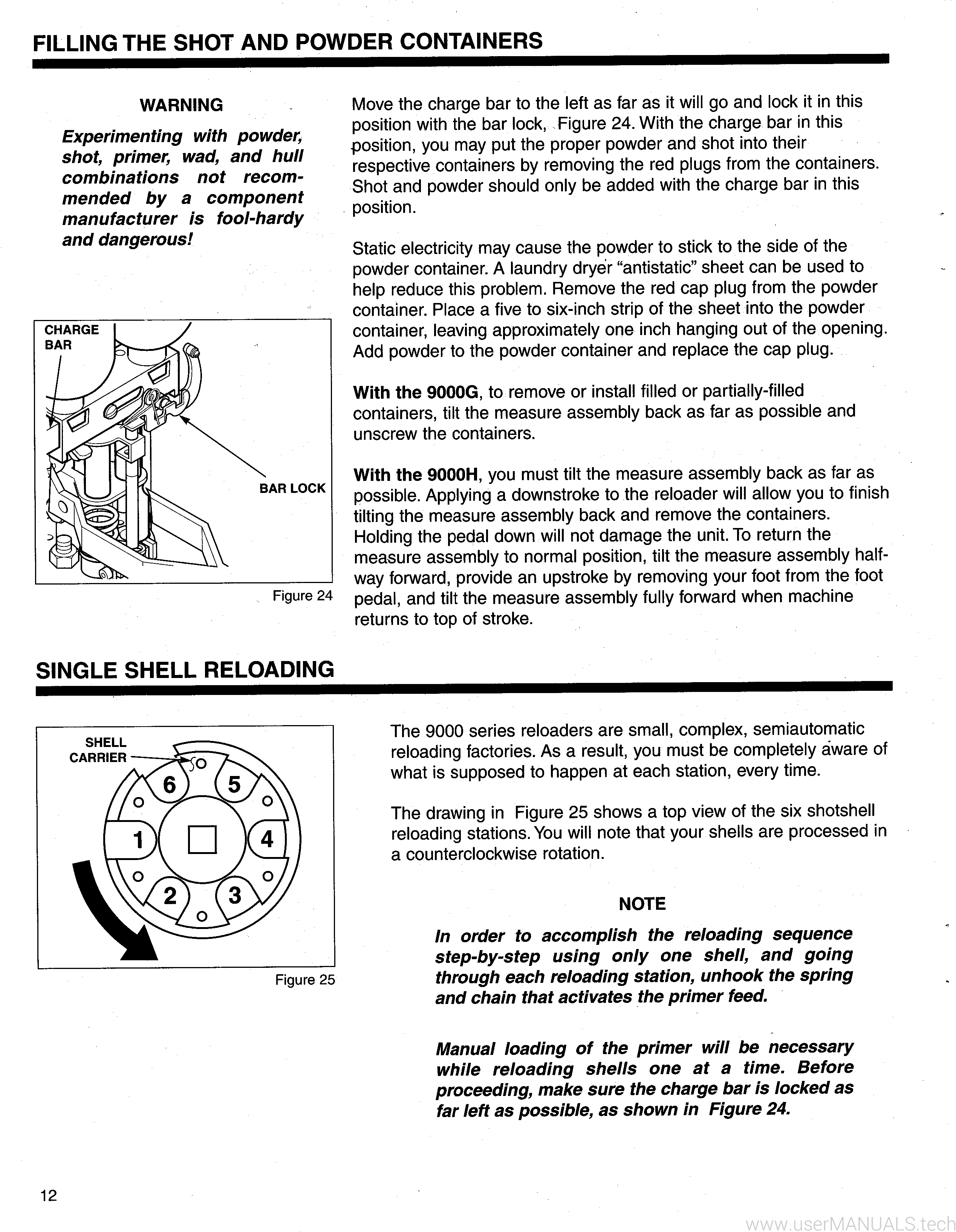 Mec Shotshell Reloader 9000 Instructions Manual, Page: 2