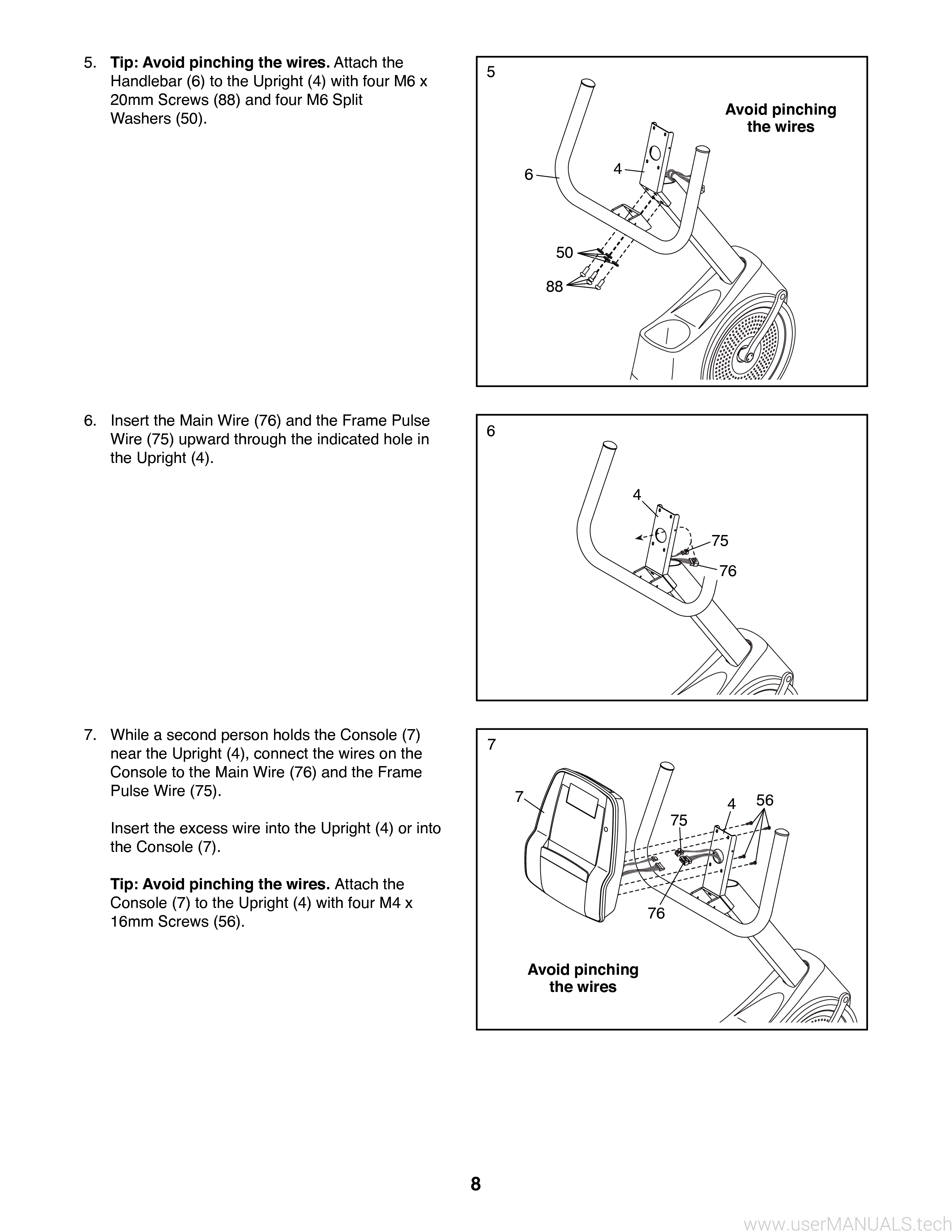 proform 6.0 es recumbent bike manual